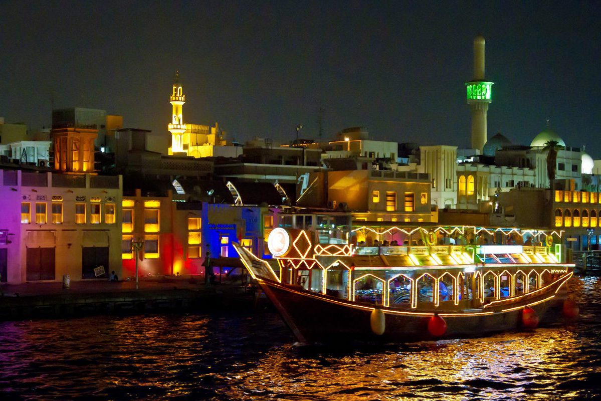 Dhow cruise excursie door Dubai Creek
