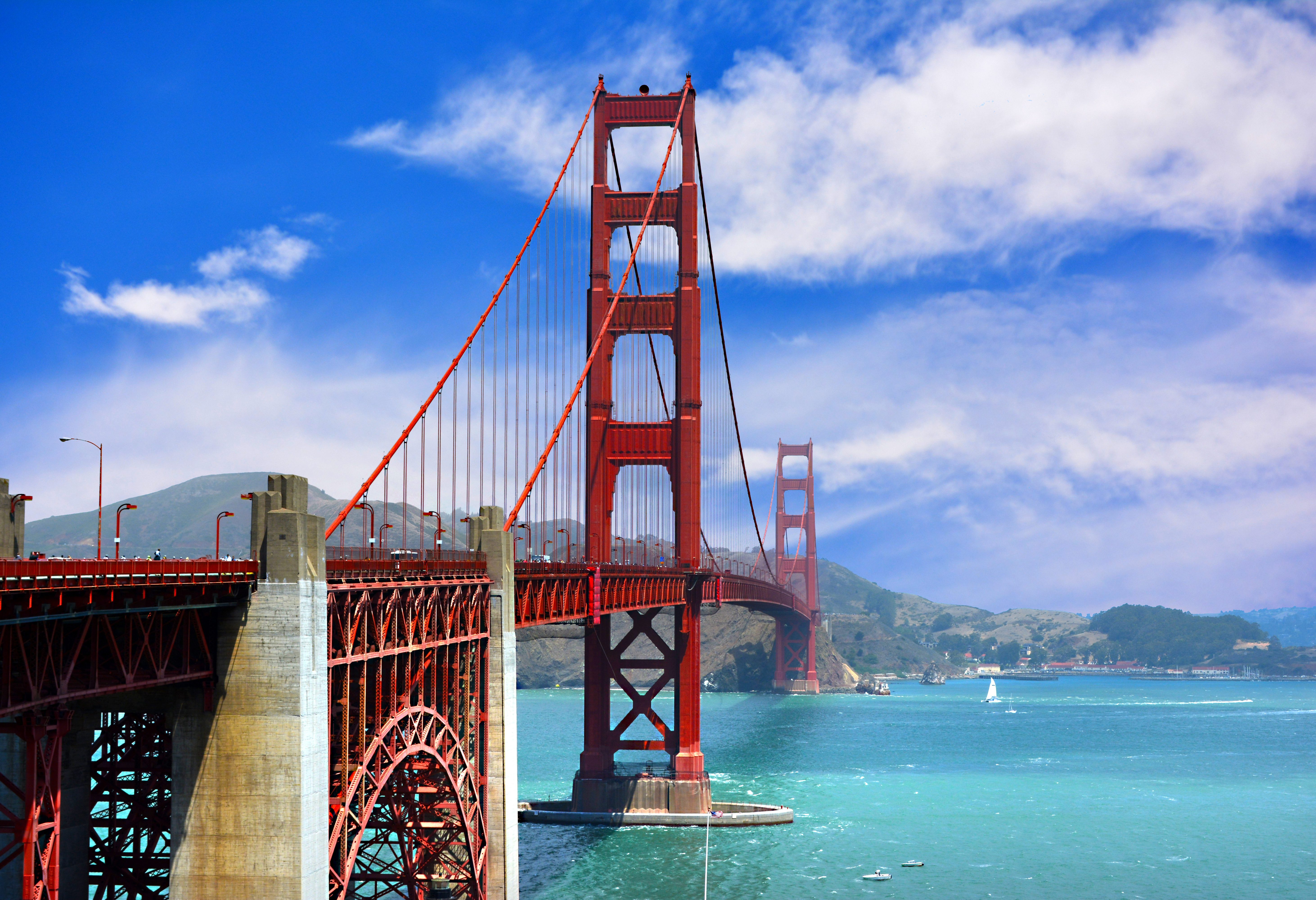 De Golden Gate Bridge bij San Francisco