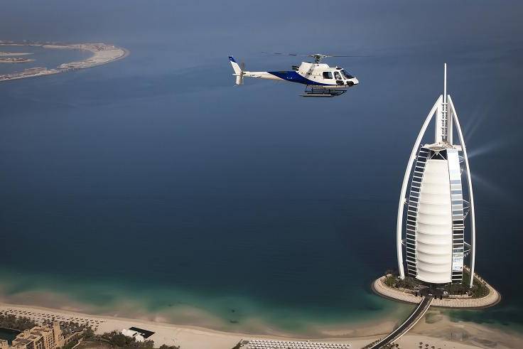 Helikoptervlucht excursie Dubai