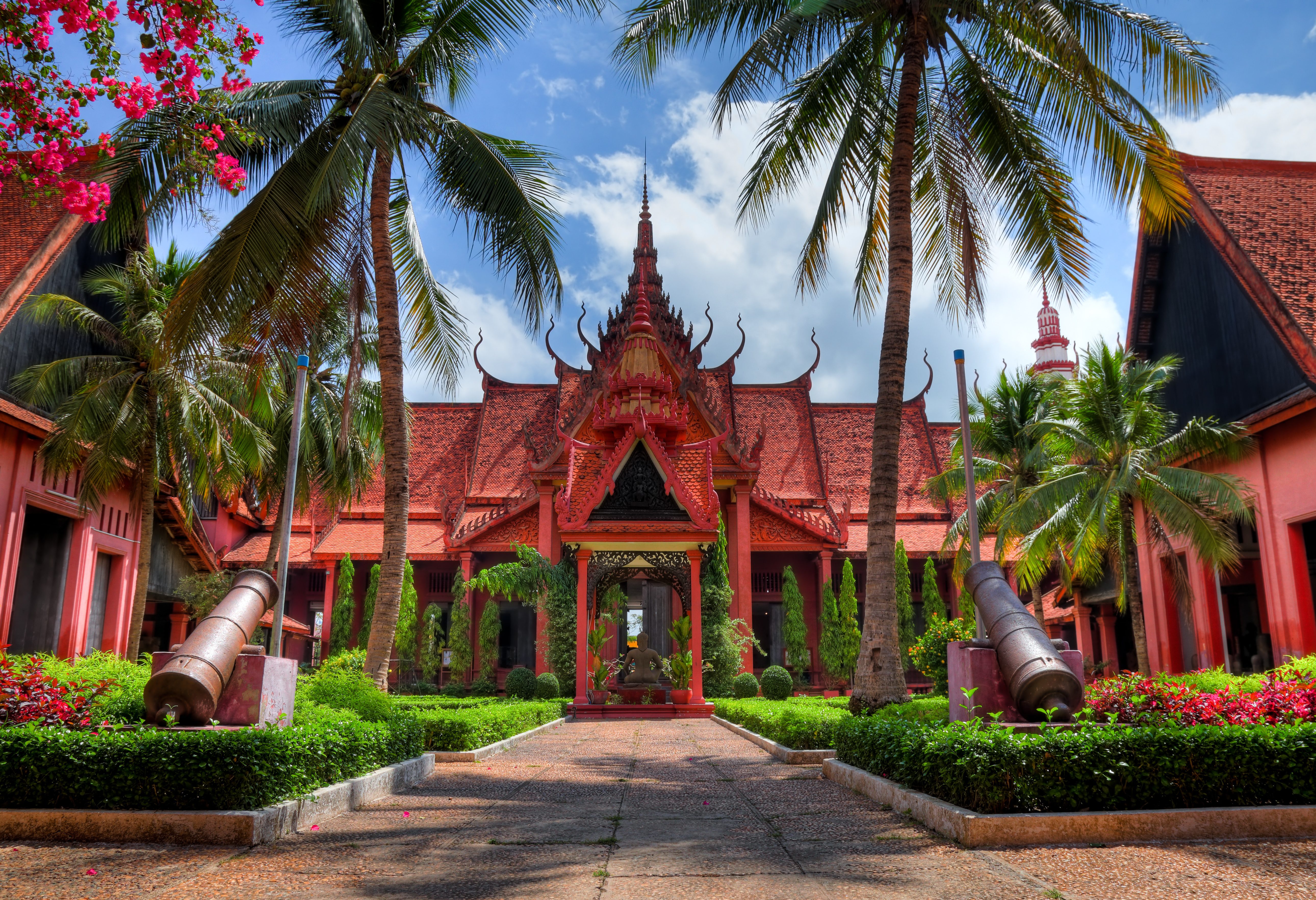 National Museum in Phnom Penh, Cambodja