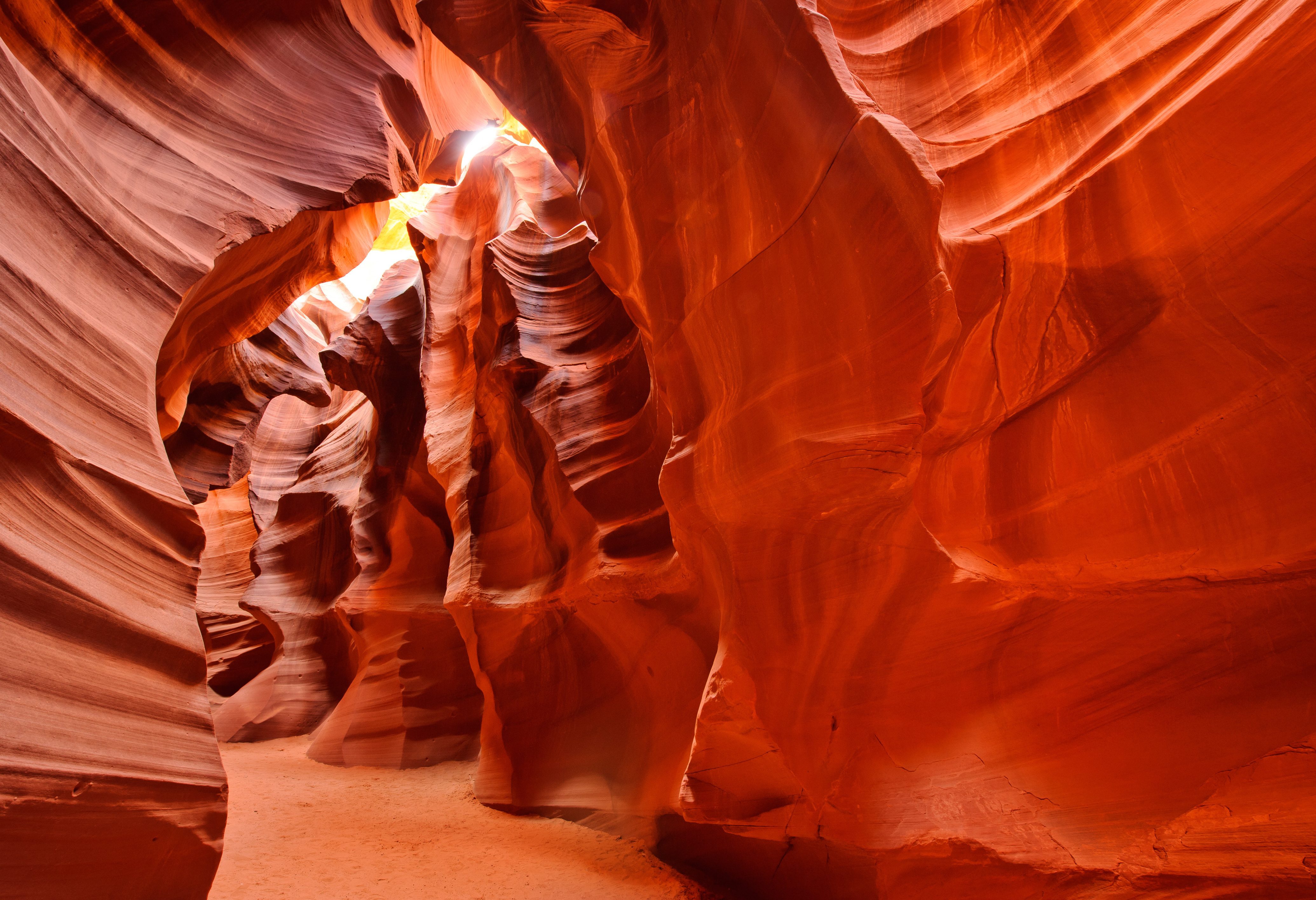 Antelope Canyon bij Page in Amerika