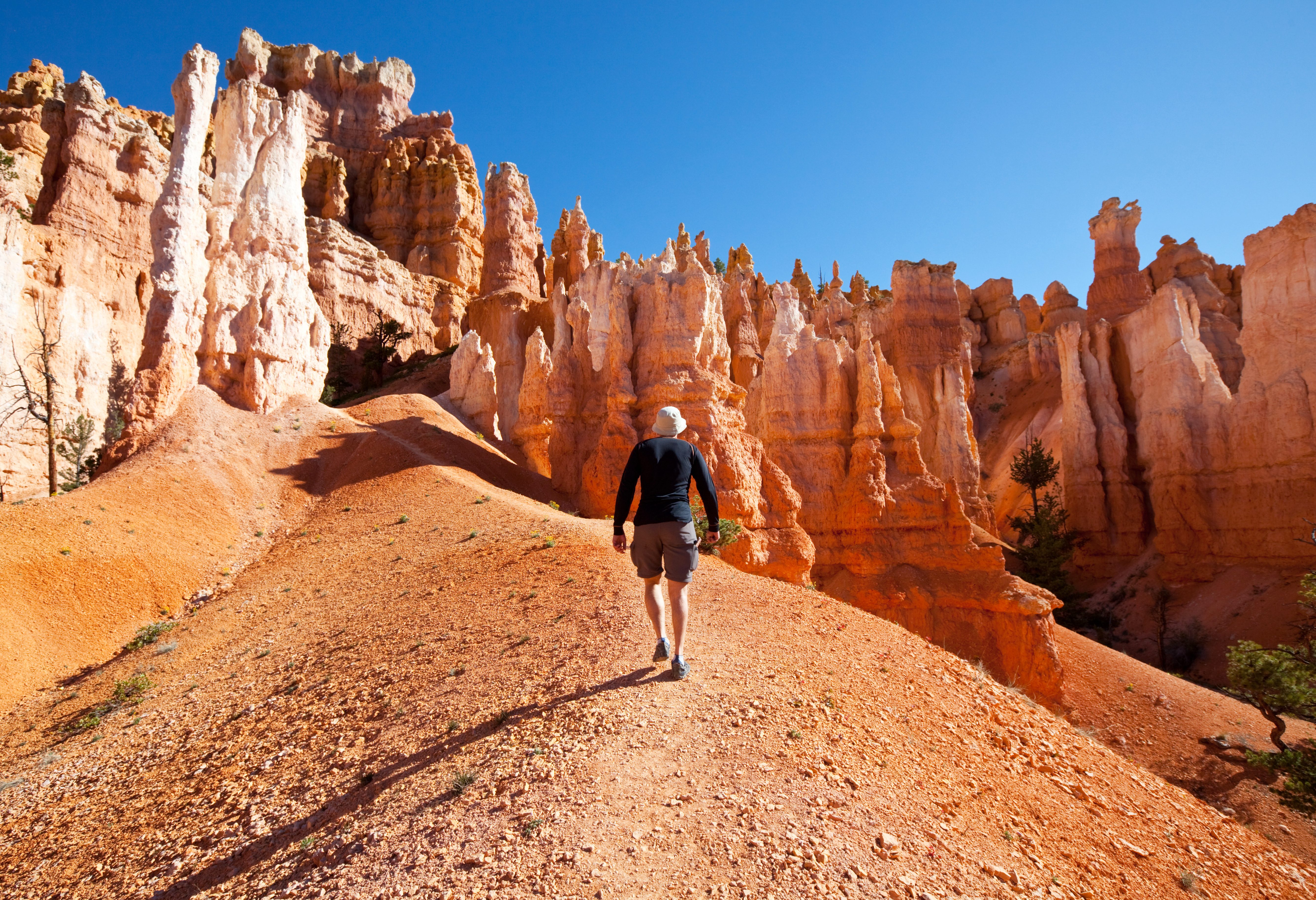 Hiken op de Navajo Trail in Bryce Canyon