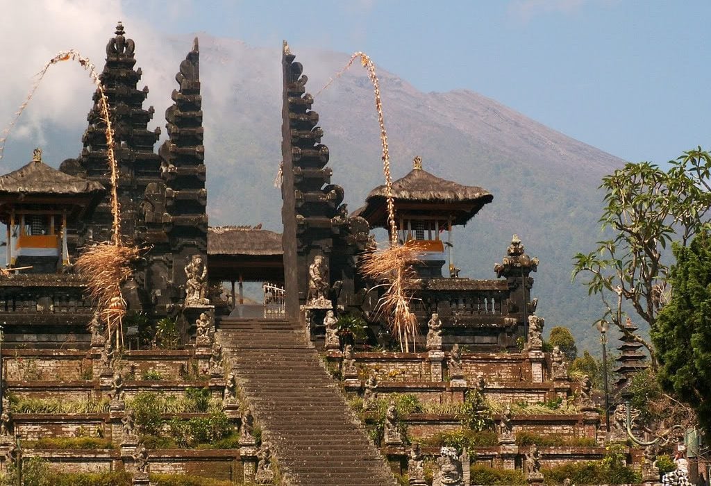 Besakih tempel op Bali
