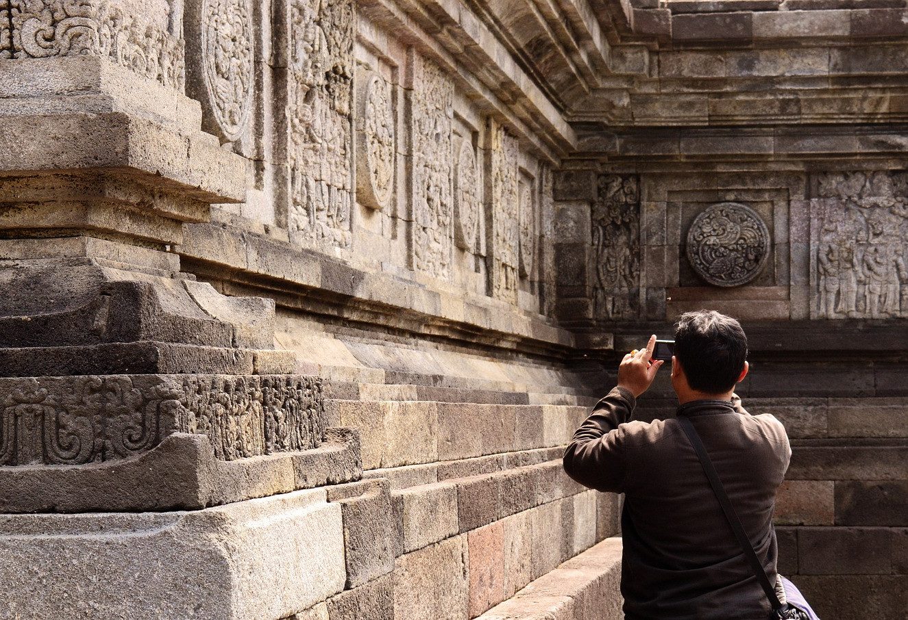 Borobudur tempel Yogyakarta Java