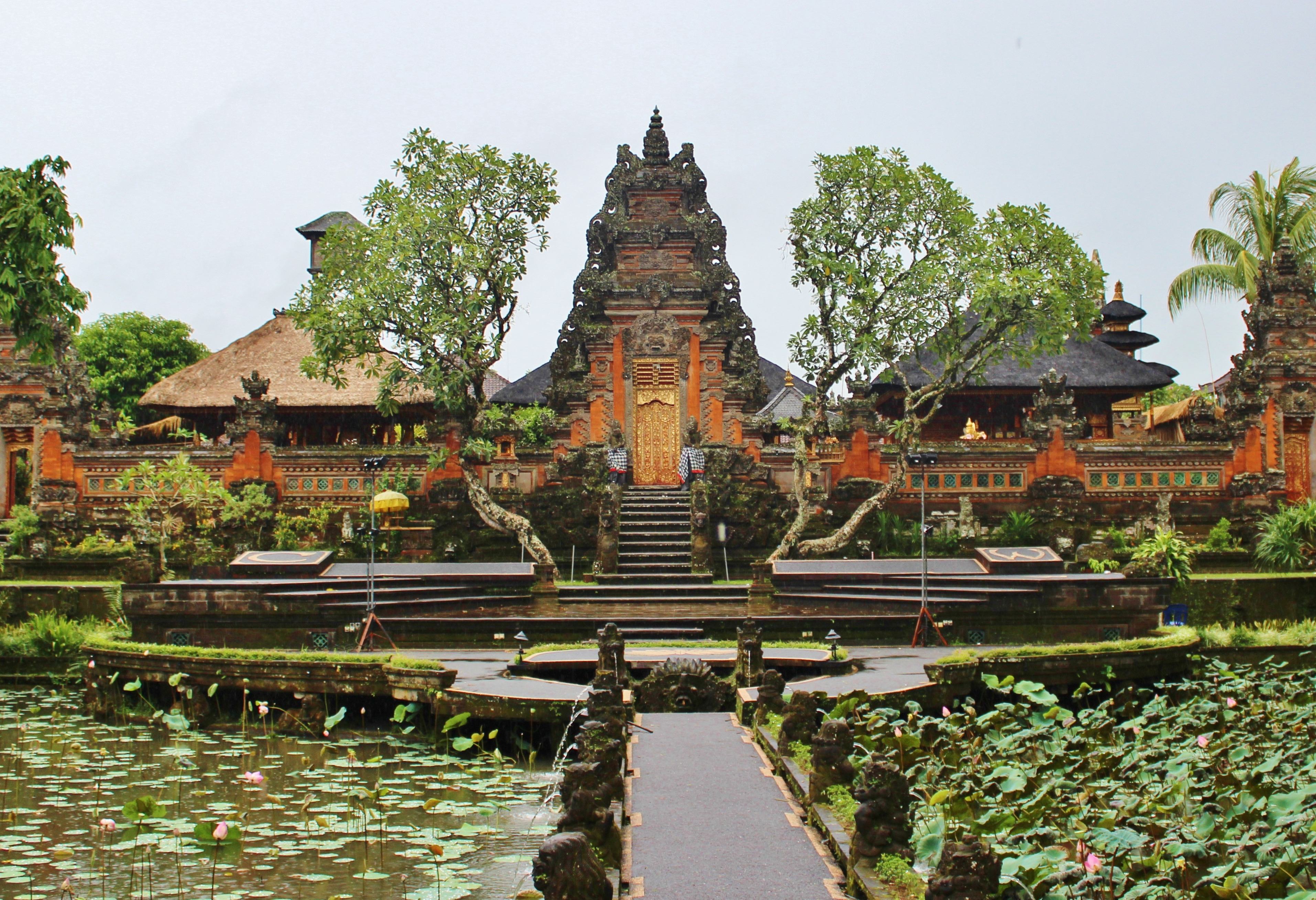 Koninklijk paleis in Ubud op Bali