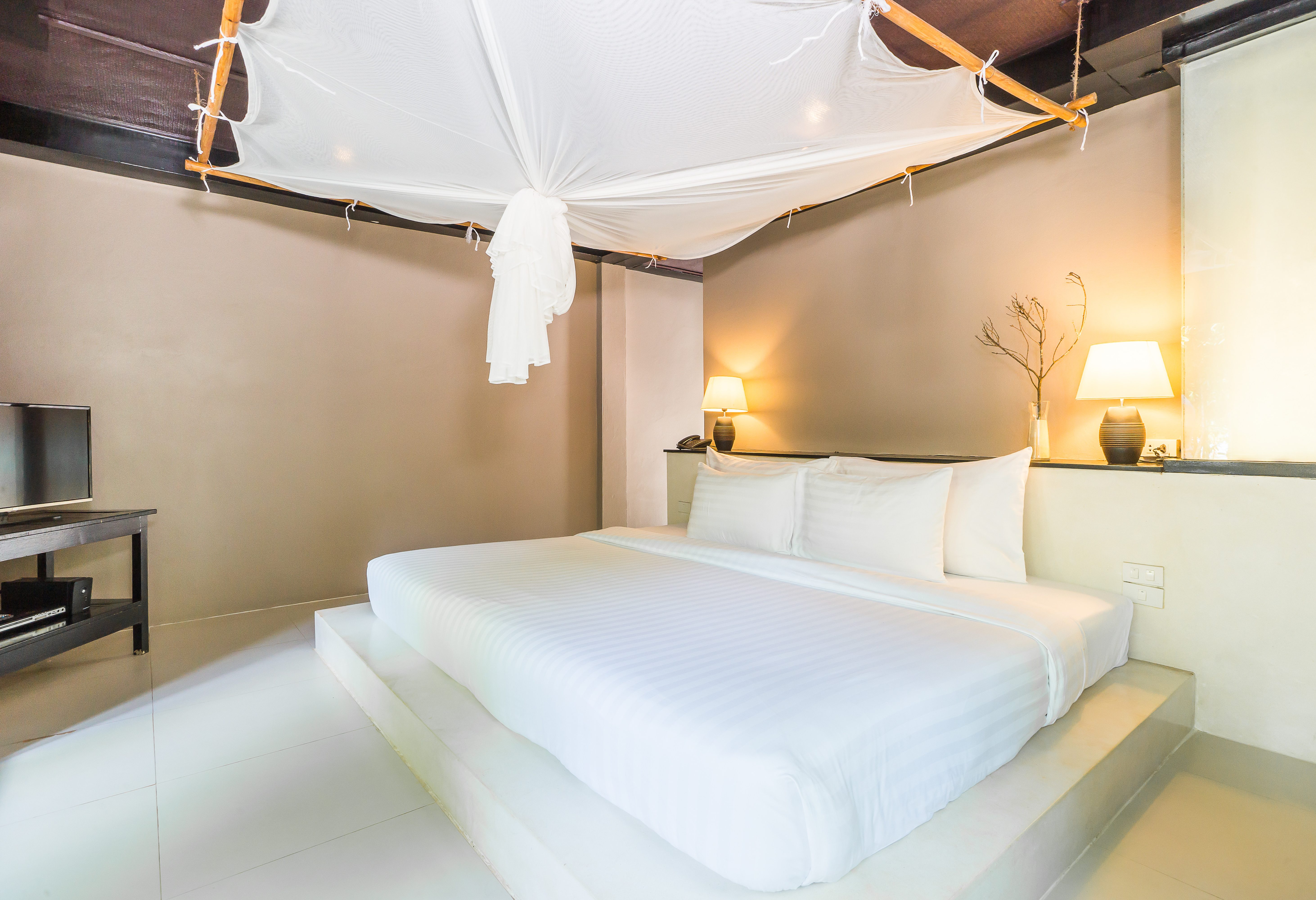 Deluxe kamer in The Sevenseas Resort op Koh Kradan in Thailand