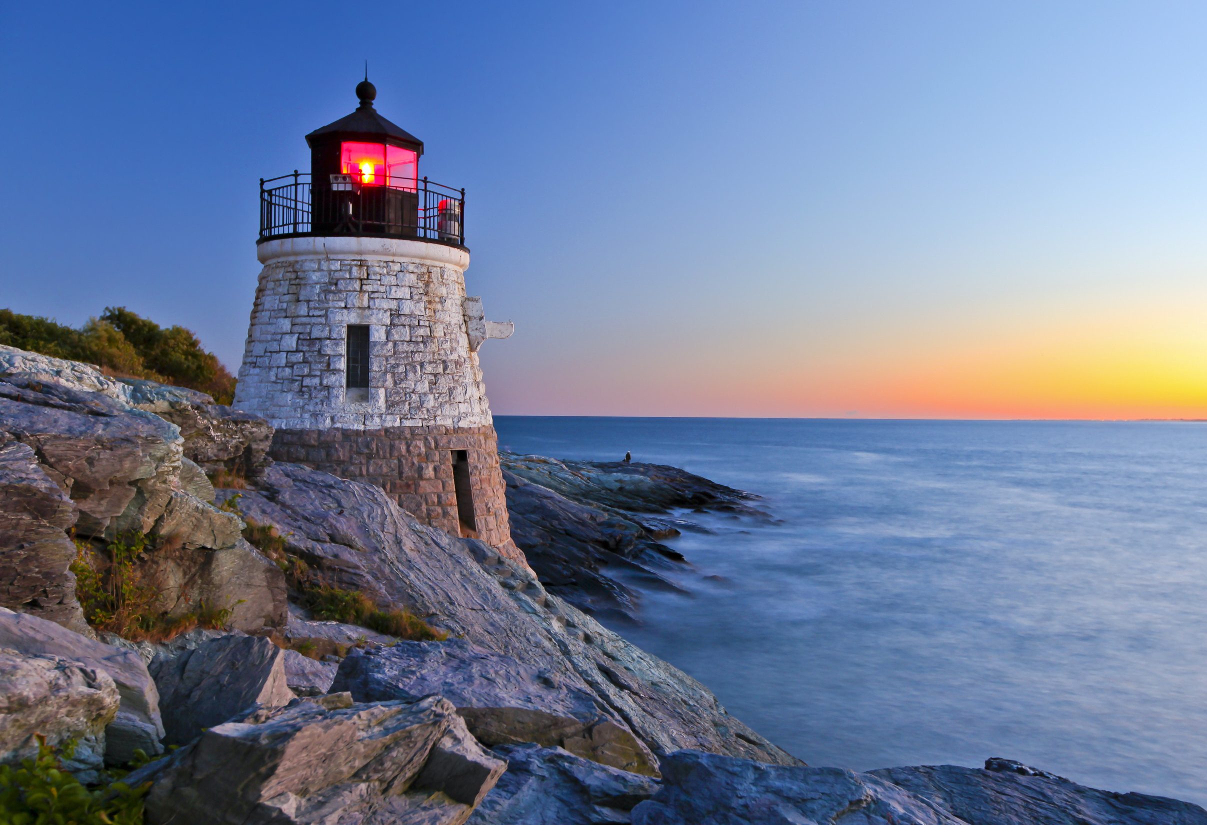 Vuurtoren bij Cape Cod in New England