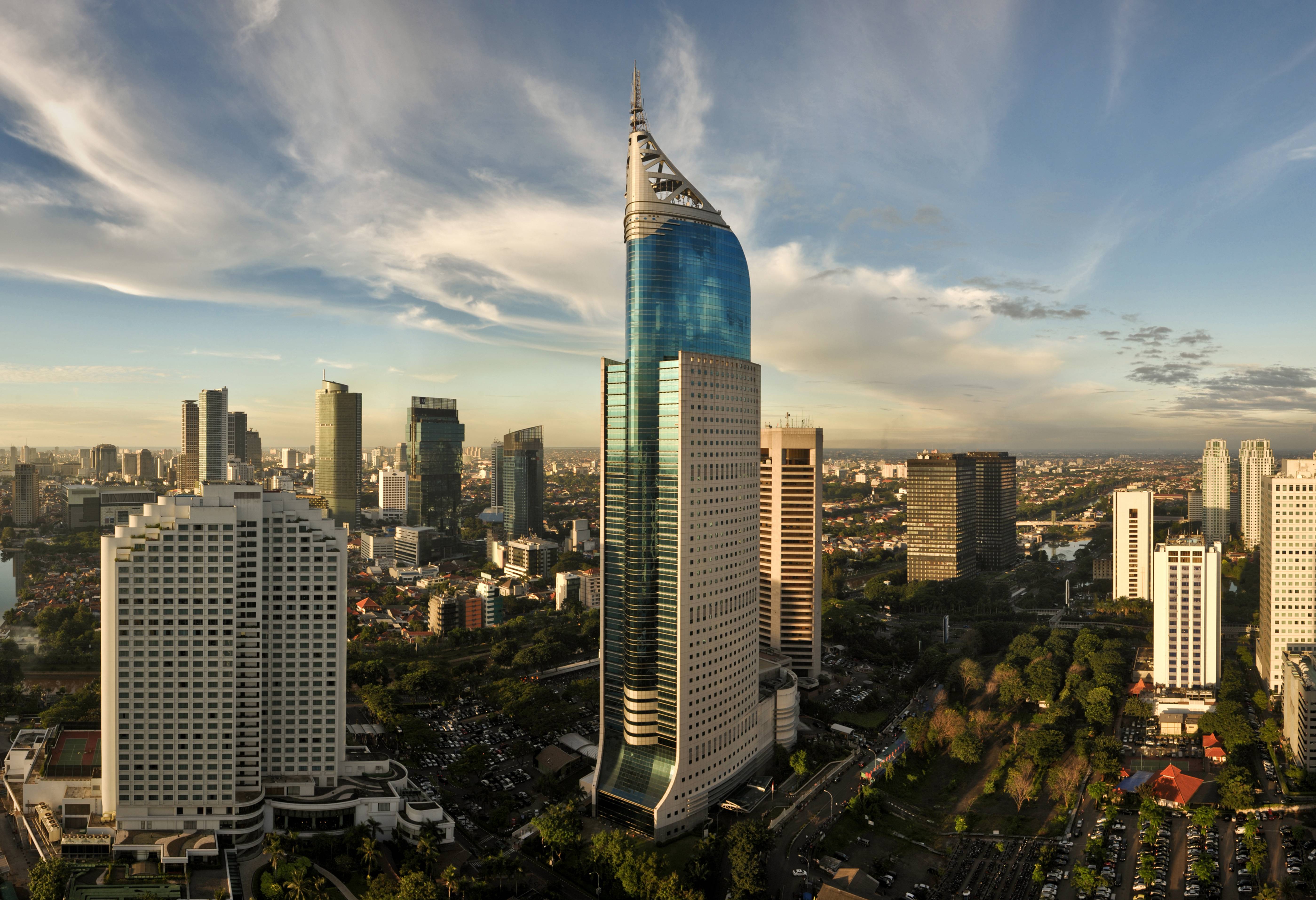 Jakarta skyline Java
