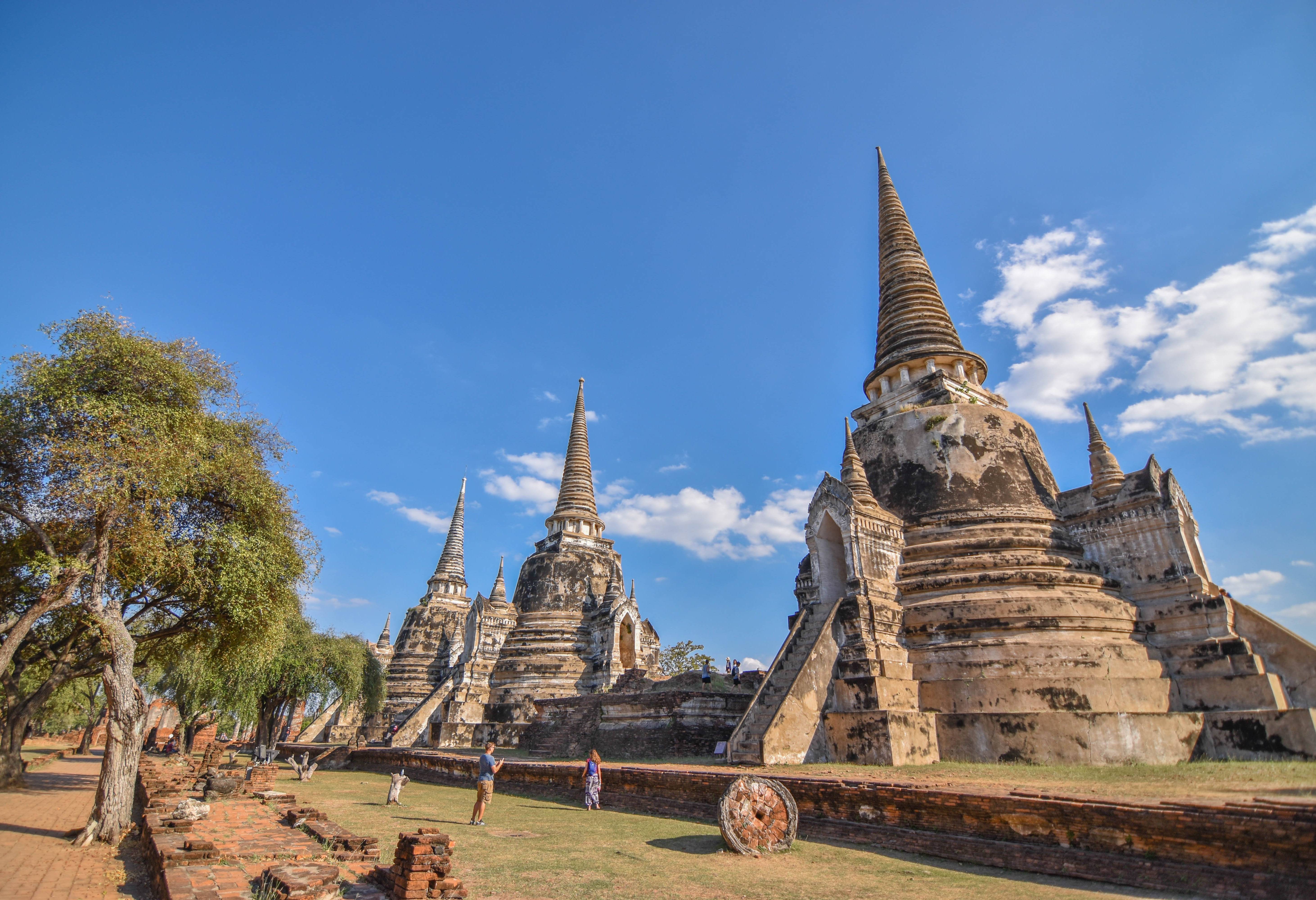 Het Ayutthaya Historical Park in Thailand