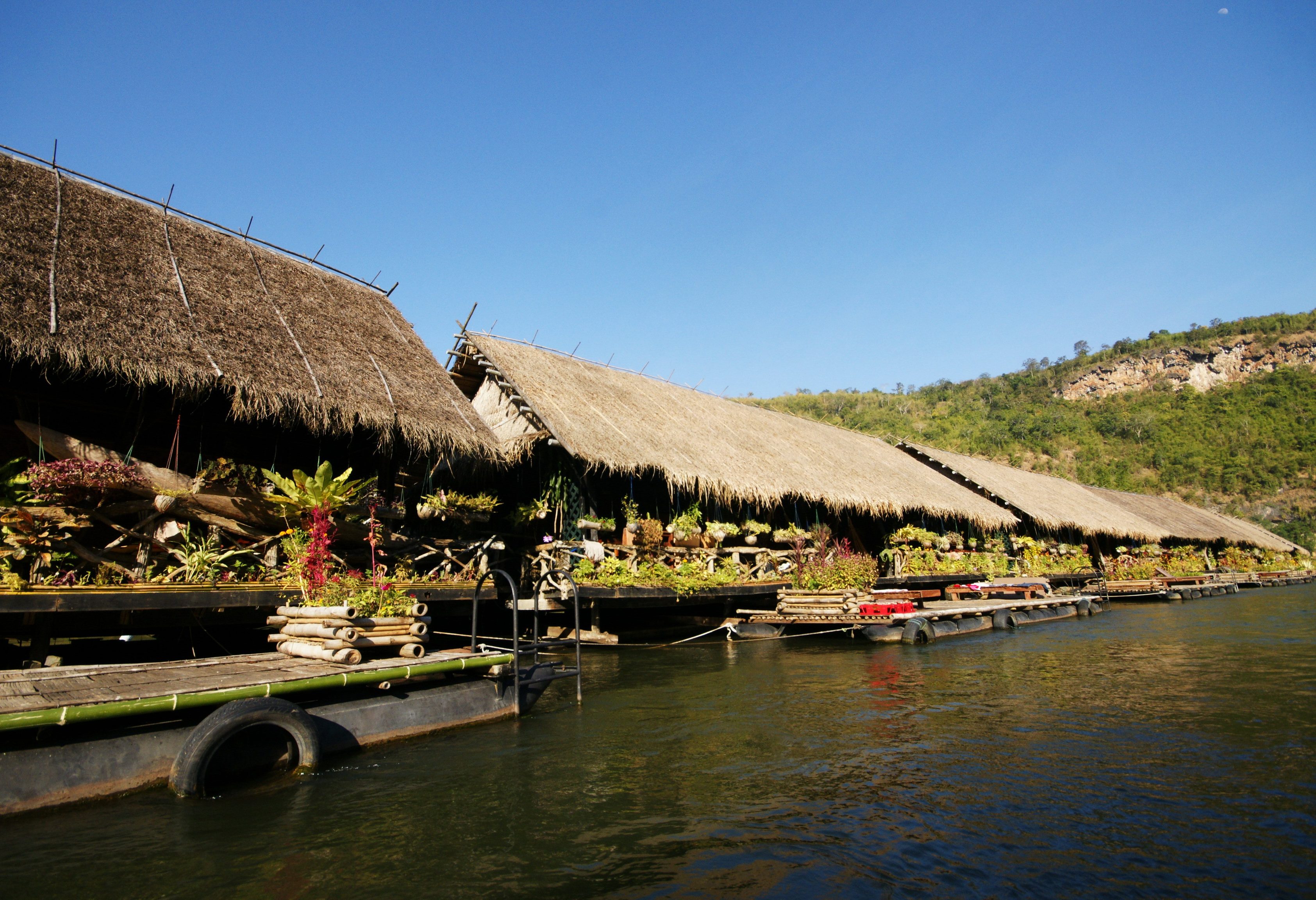 River Kwai Jungle Rafts in Kanchanaburi, Thailand