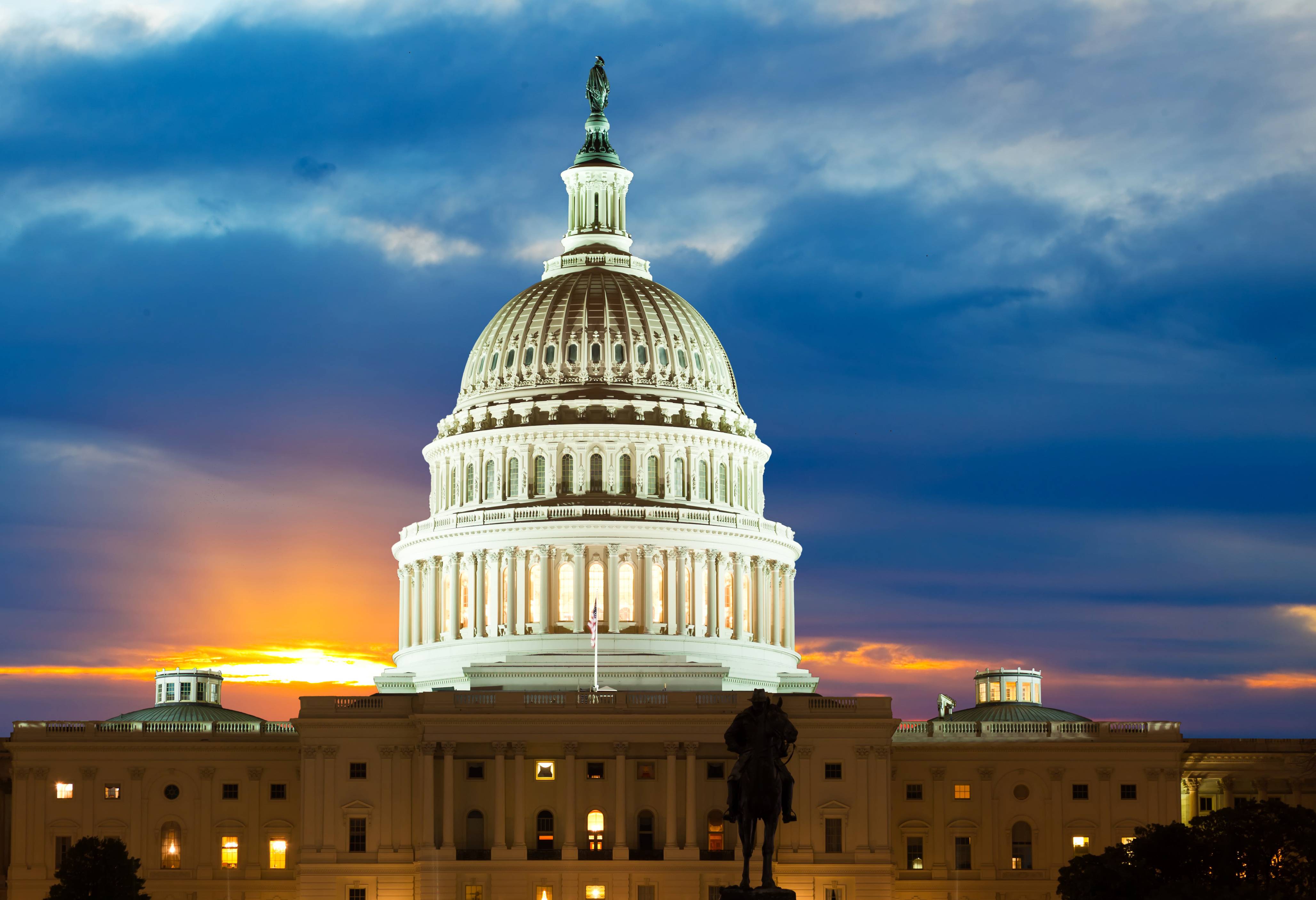 Capitol in Washington DC in Amerika