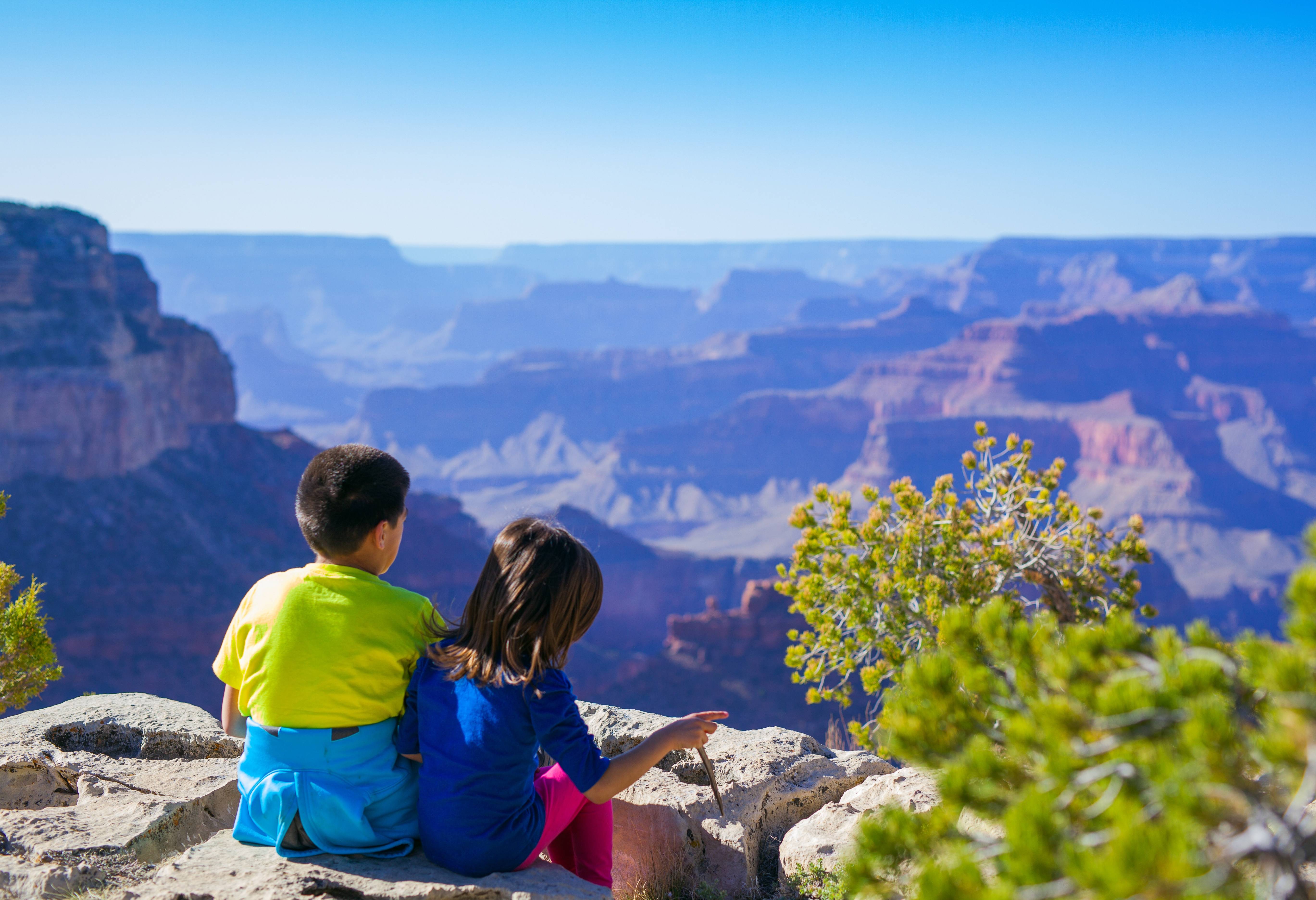 Uitzicht op de Grand Canyon in Amerika