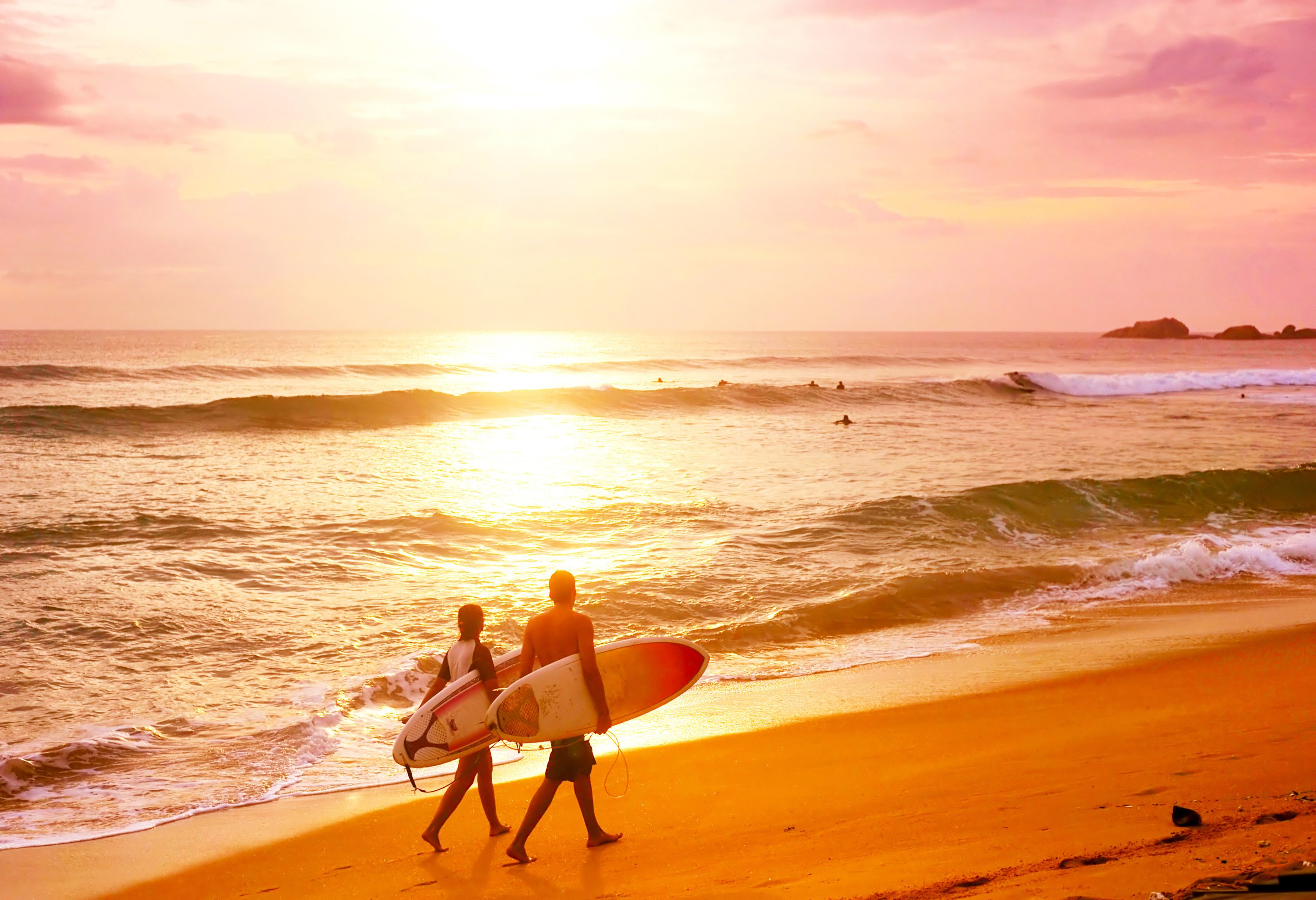 Surfen in Sri Lanka
