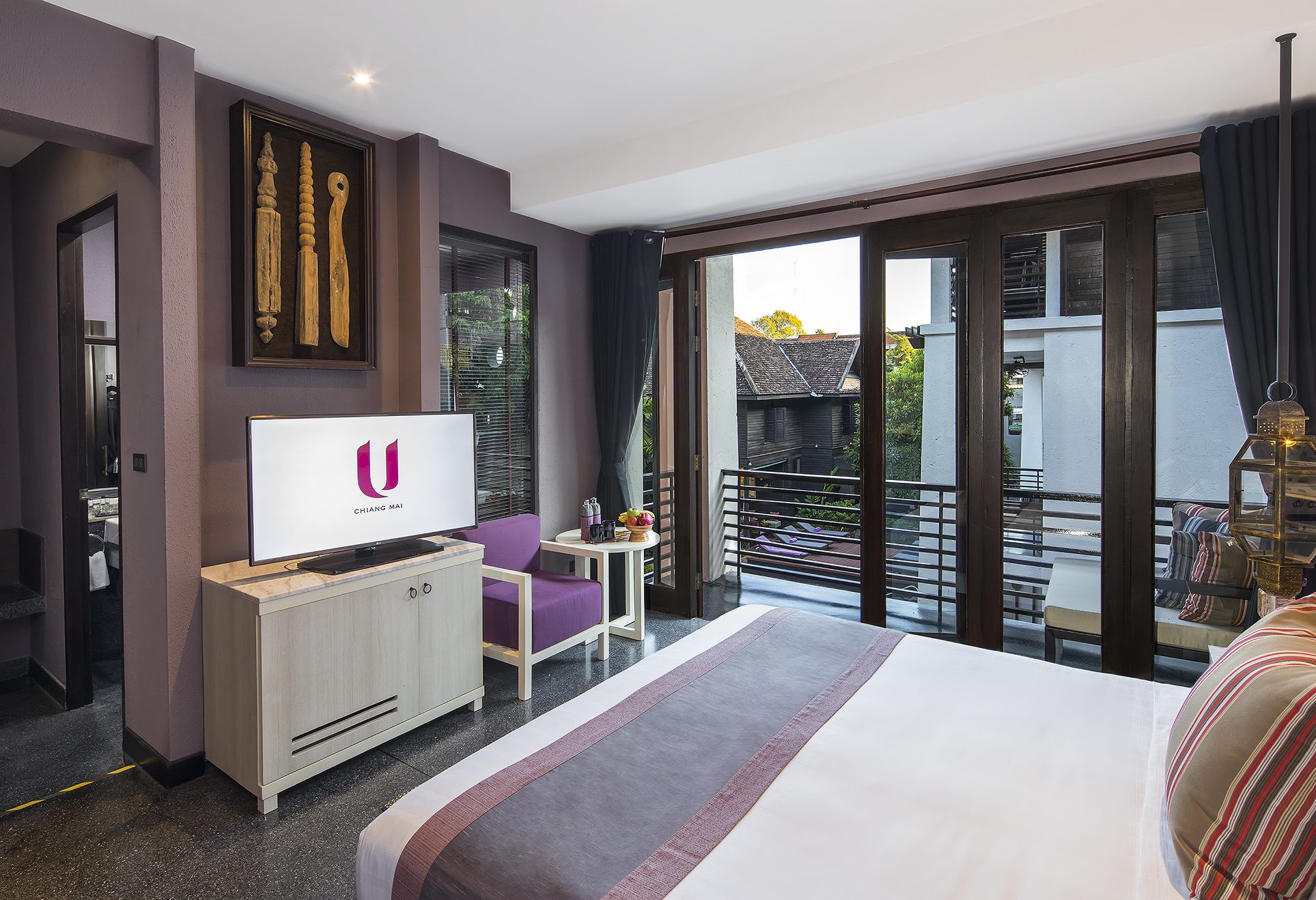 Superiorkamer in het U Hotel in Chiang Mai, Thailand