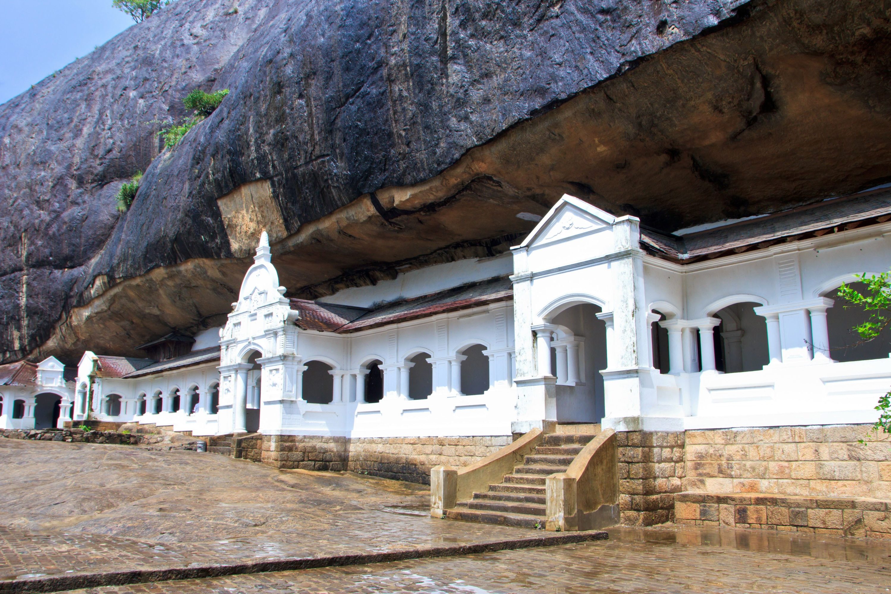 De Grotten bij Dambulla in Sri Lanka
