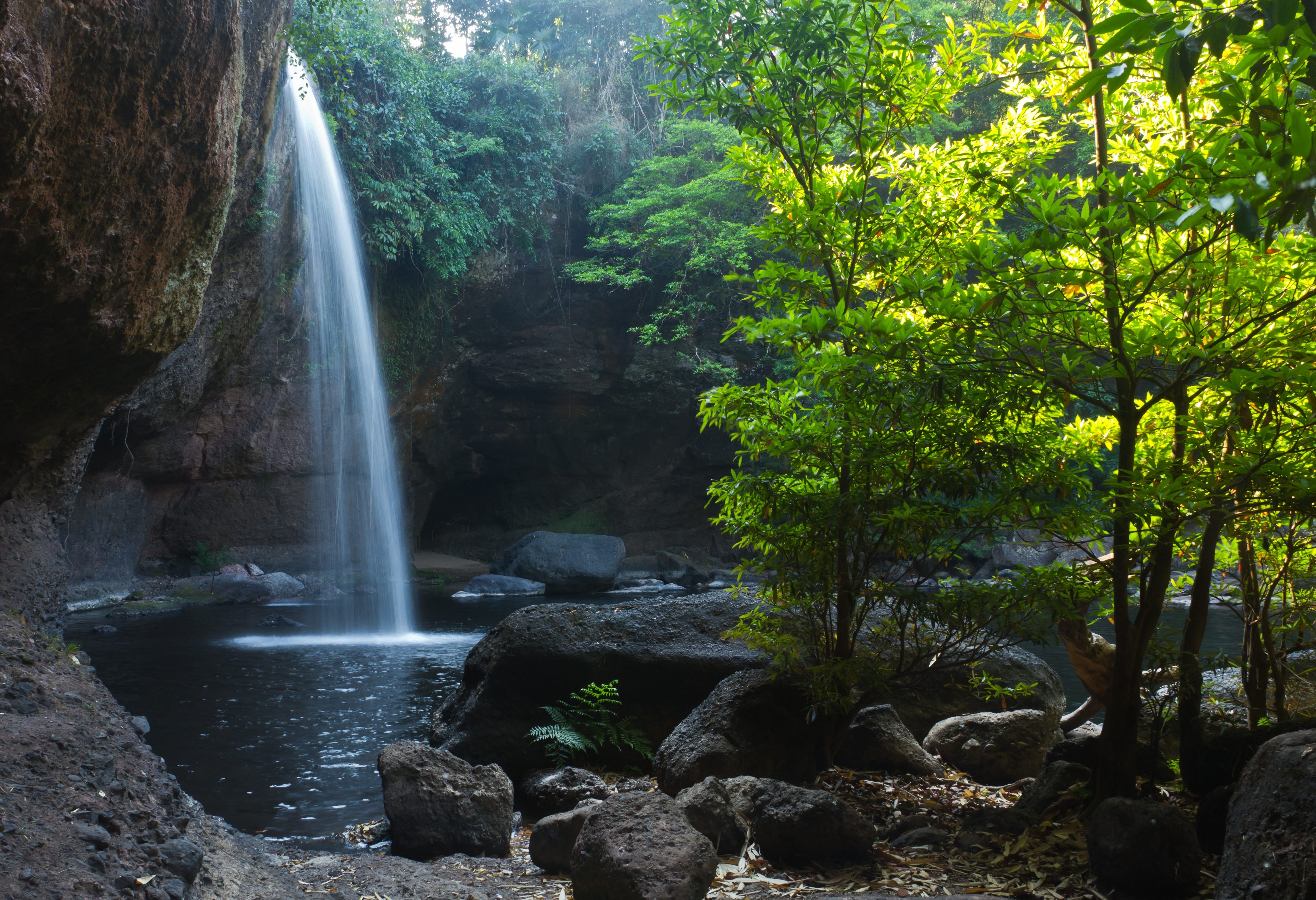 Haew Suwat waterval in Khao Yai National Park in Thailand