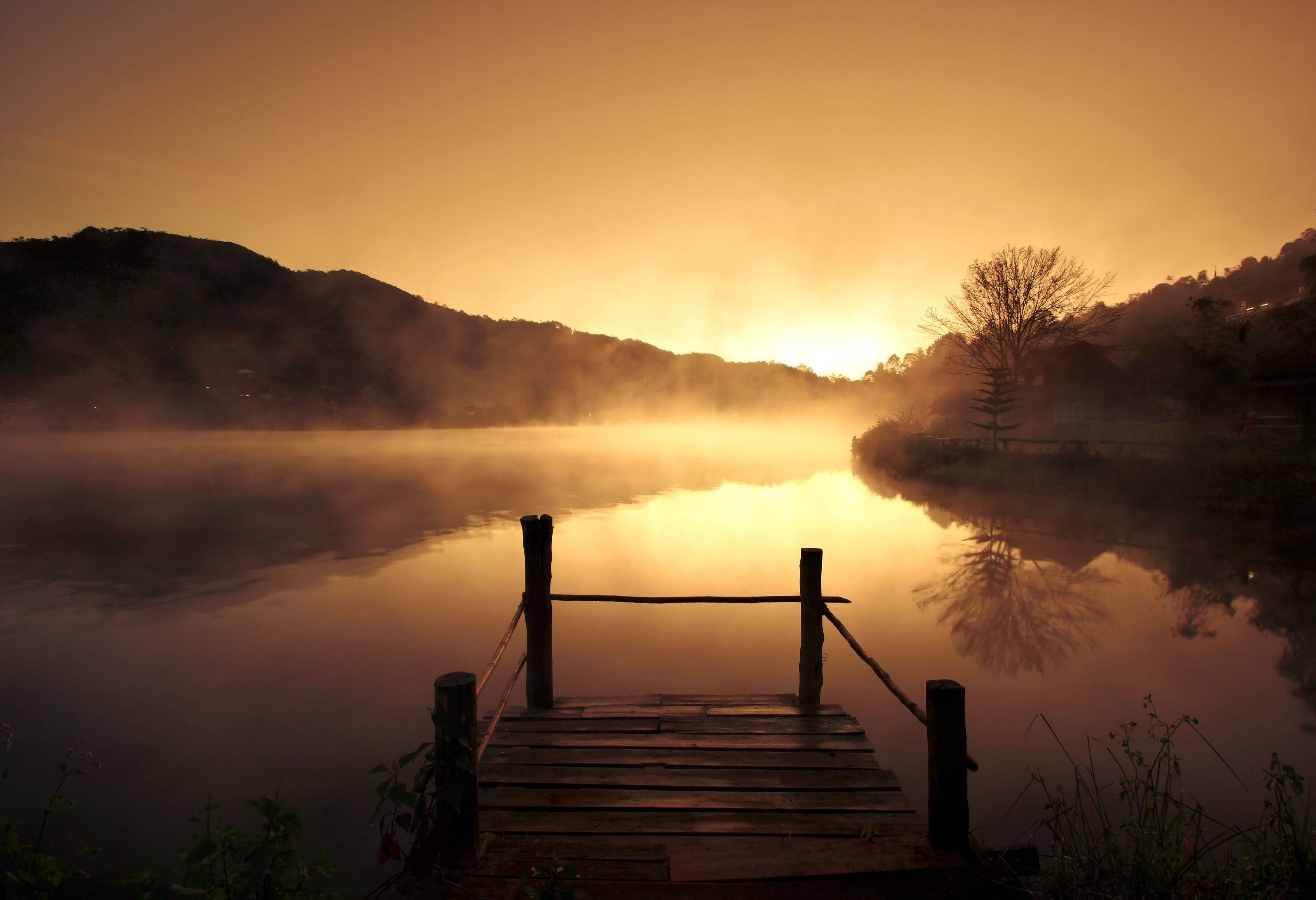 Natuurrijke omgeving van Mae Hong Son in Thailand