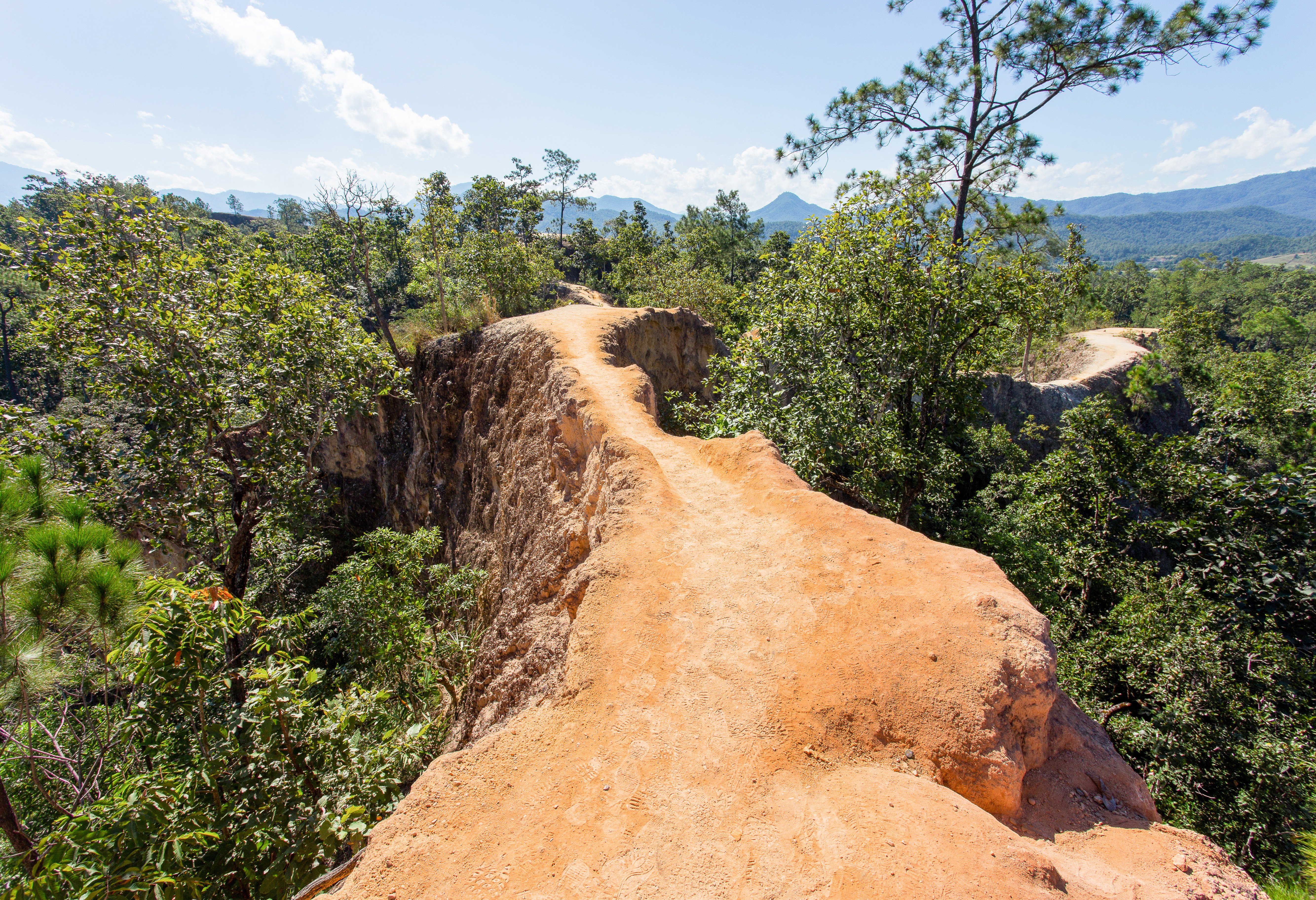 Pai Canyon in de omgeving van Pai, Thailand