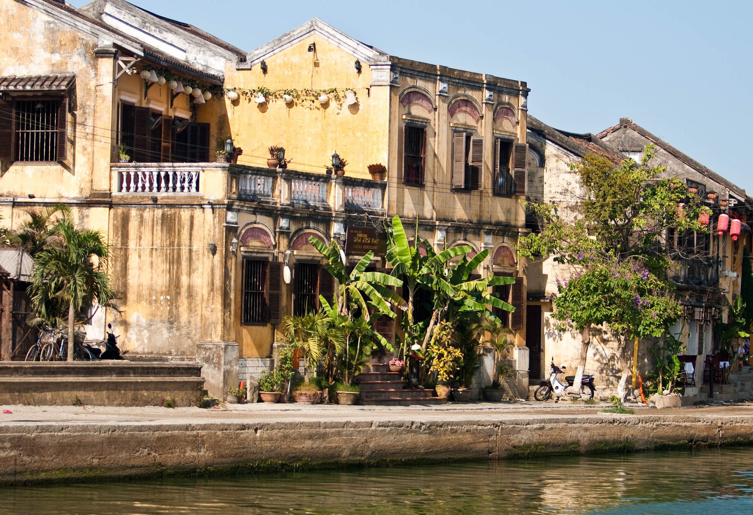 Het oude centrum van Hoi An in Vietnam