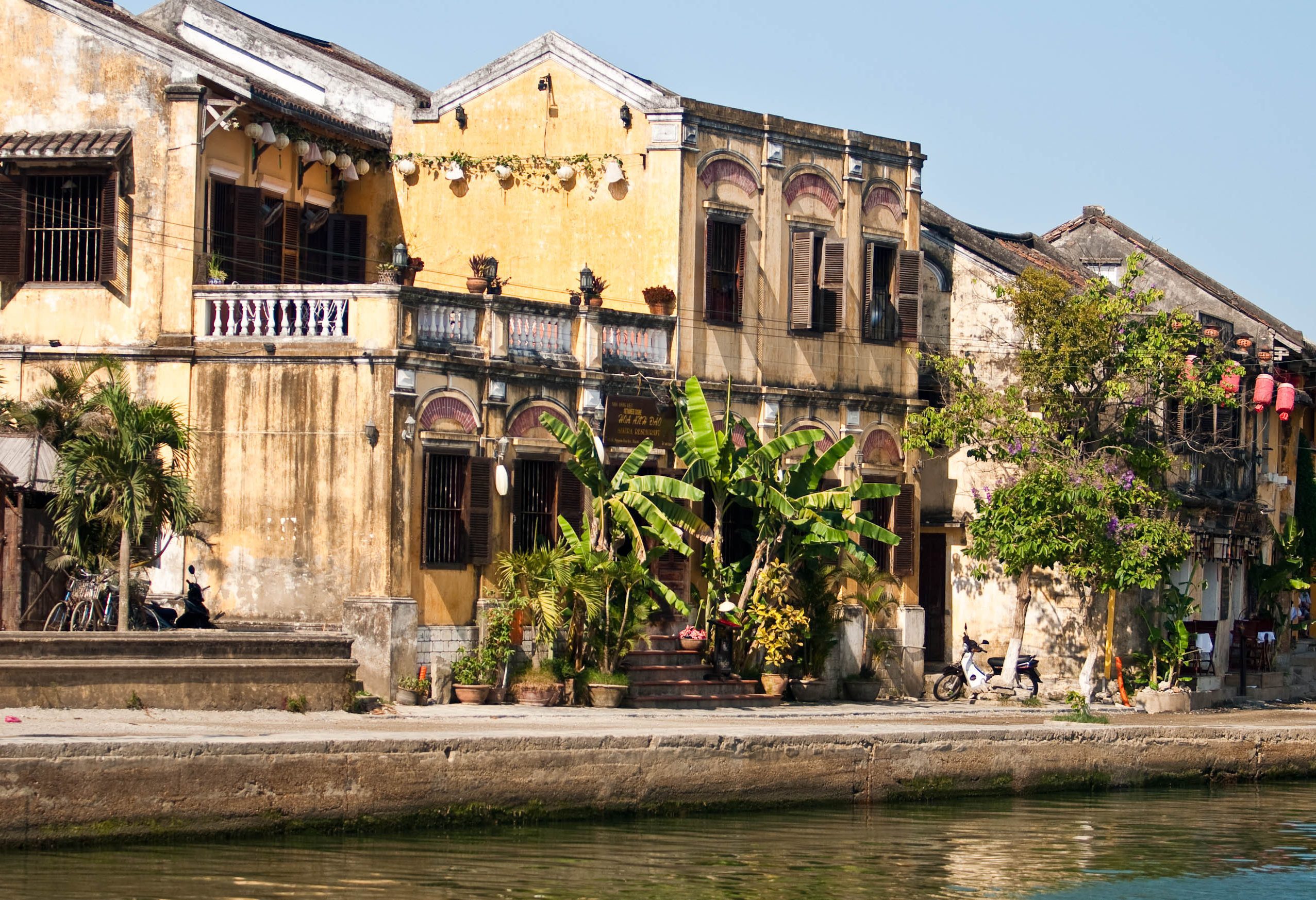 Het oude centrum van Hoi An in Vietnam