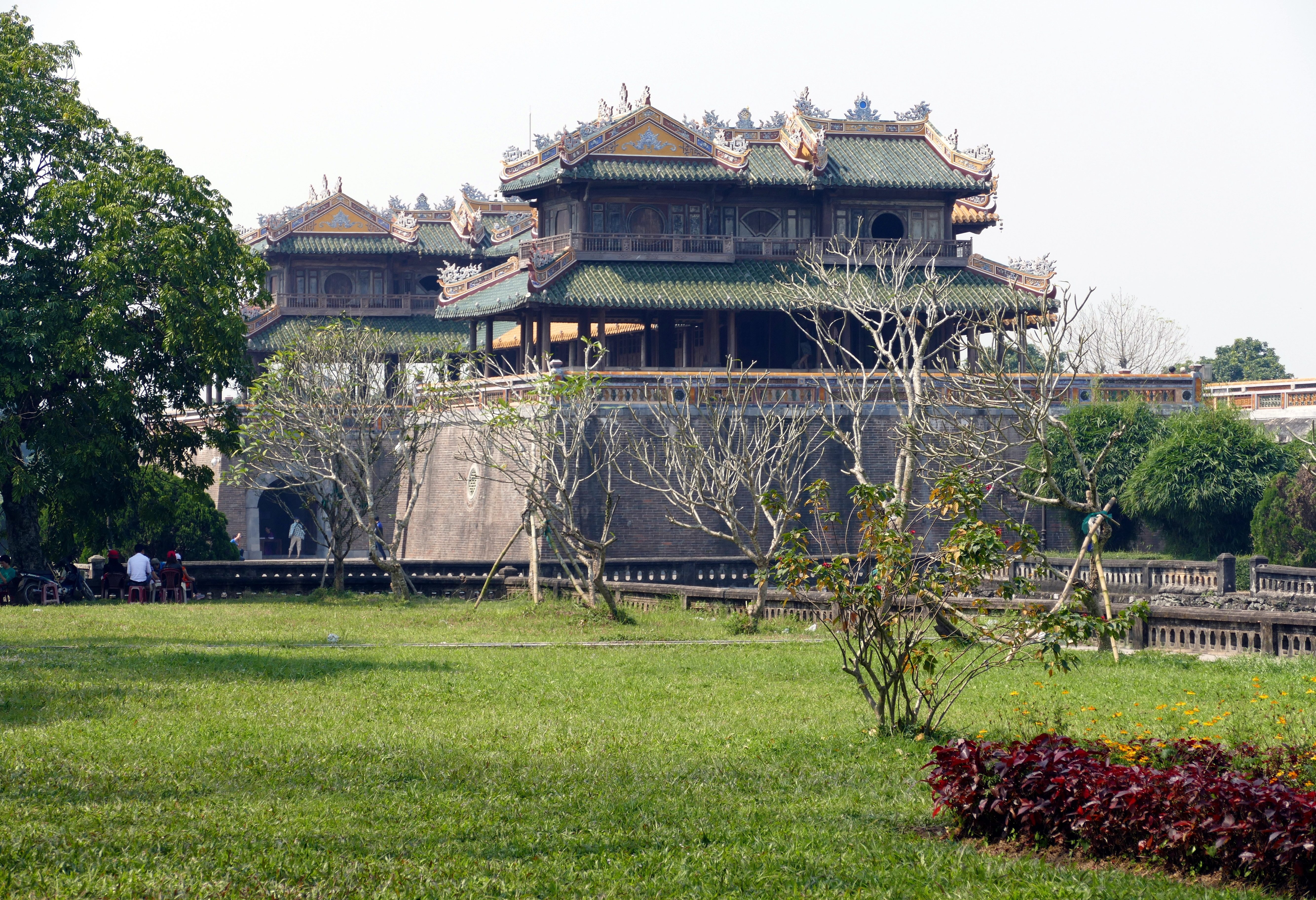 Keizerlijke citadel in Hue, Vietnam