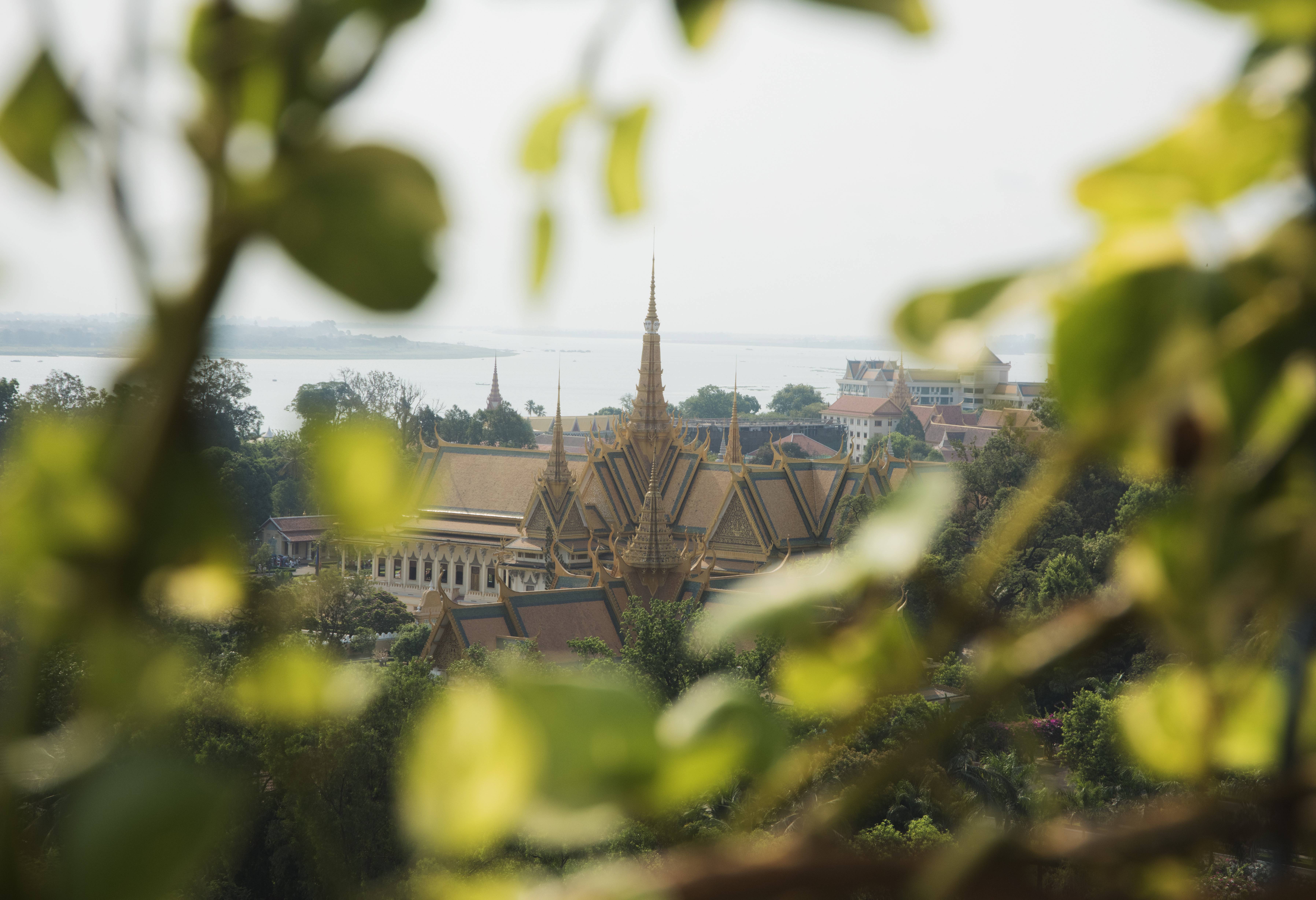 Royal Palace in Phnom Penh, Cambodja
