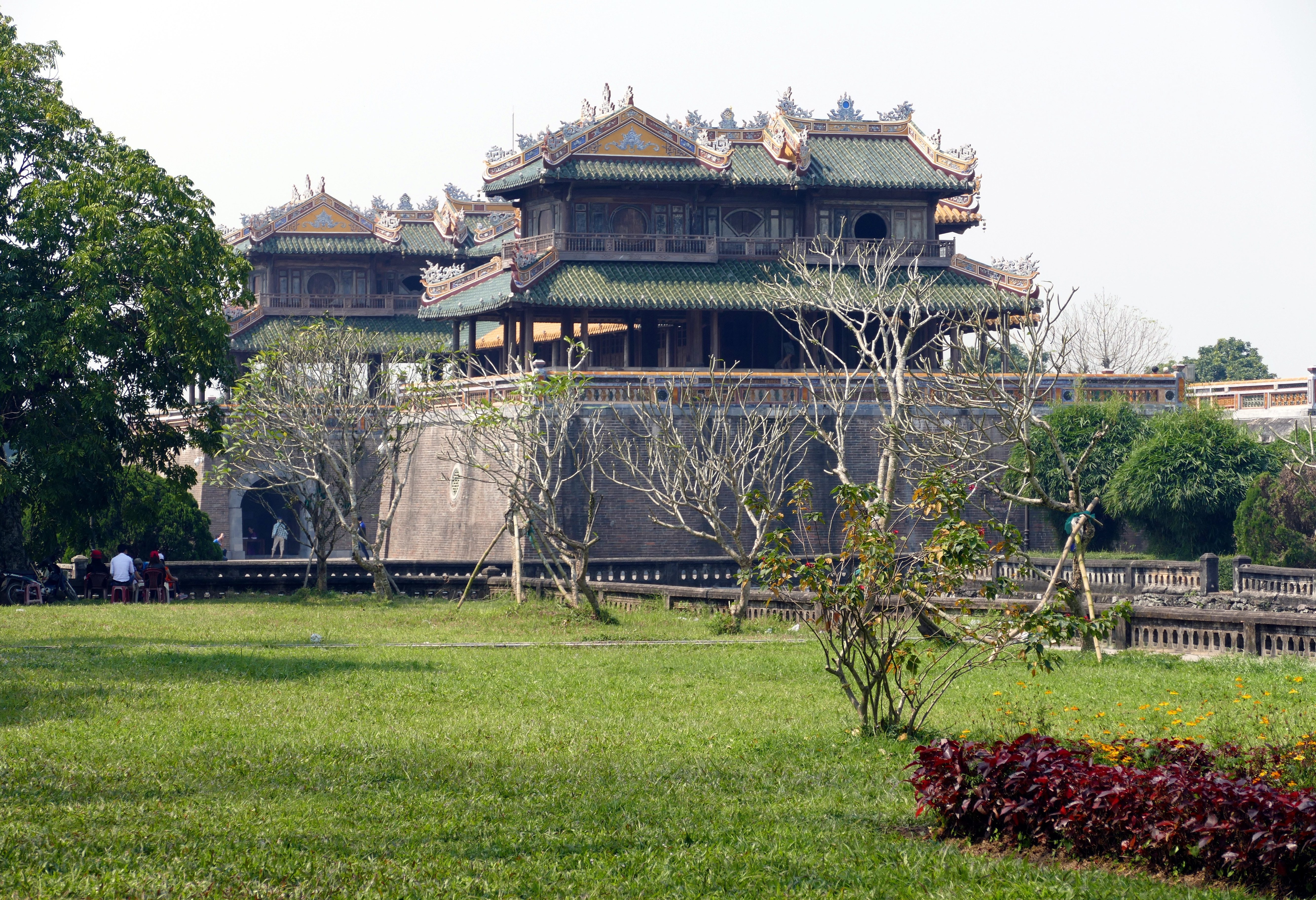 Keizerlijke citadel in Hue, Vietnam