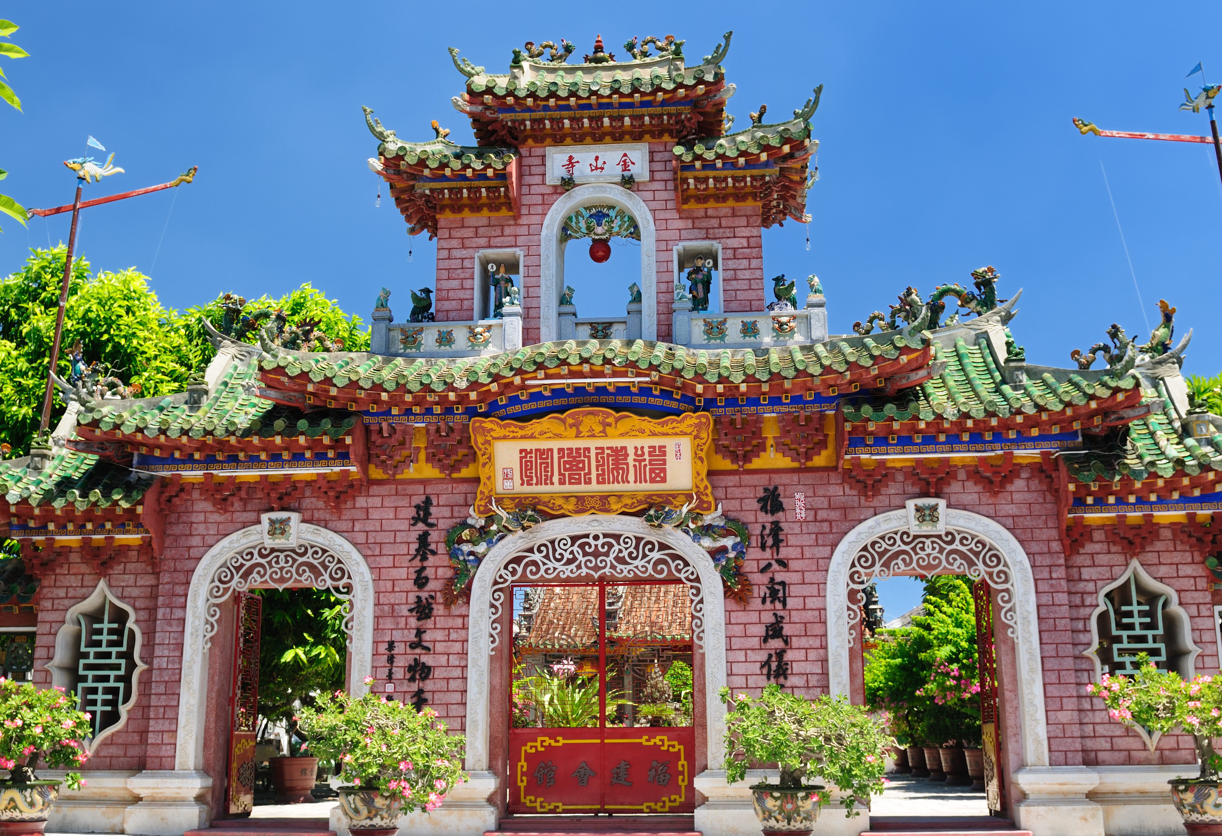 Chinese assembly hall in het oude centrum van Hoi An, Vietnam