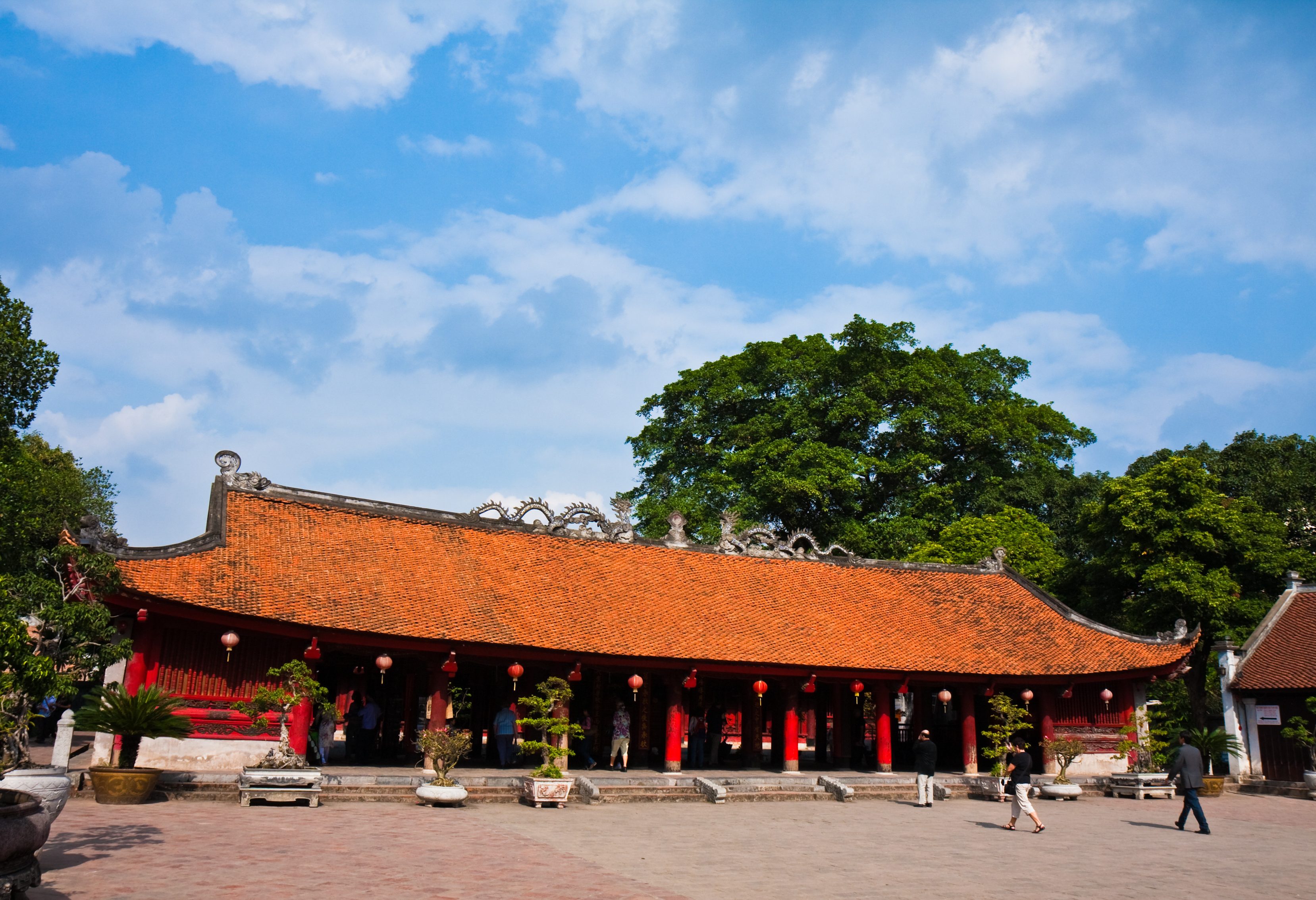 Literatuurtempel in Hanoi, Vietnam