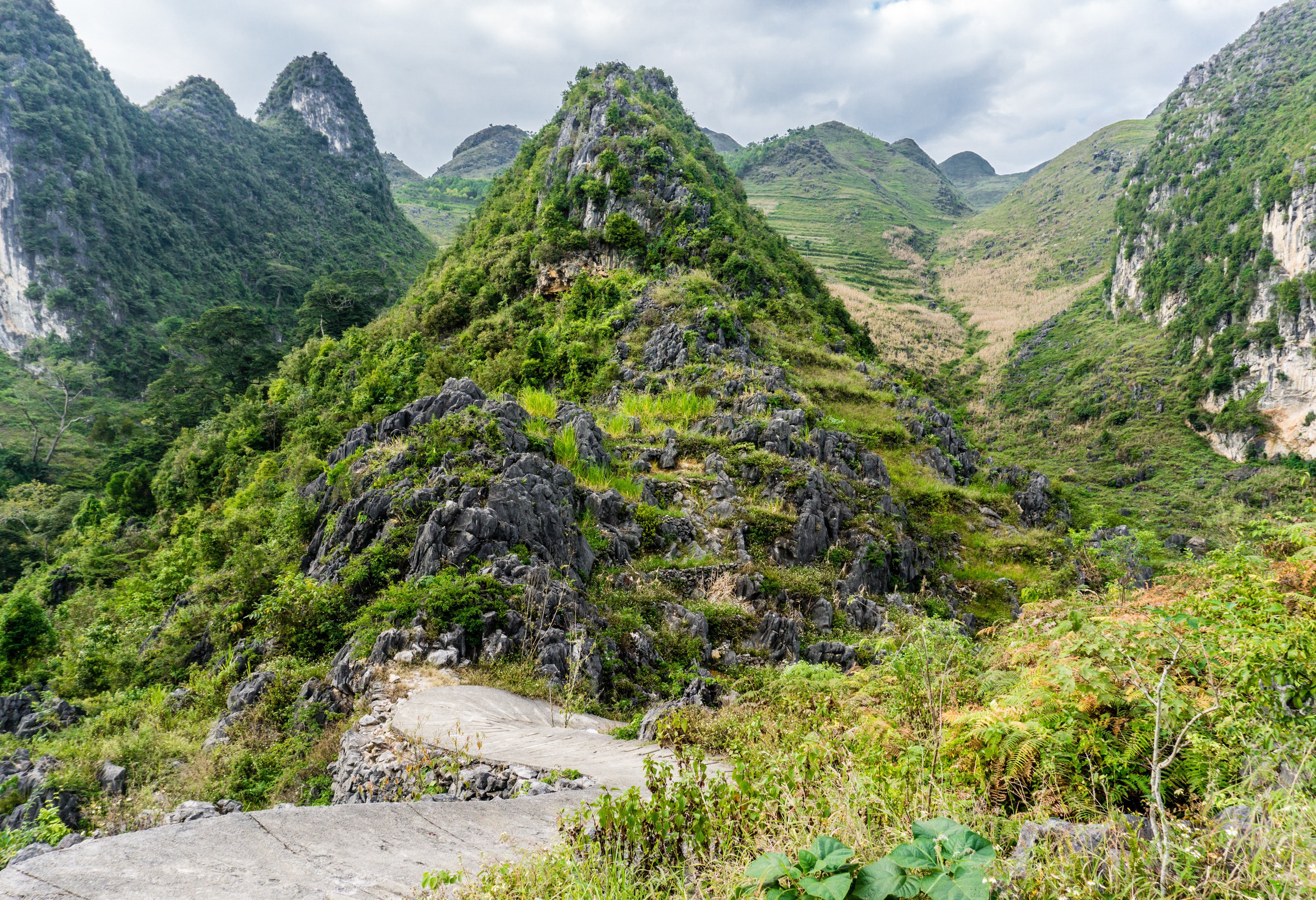 Dong Van Geopark in de regio Ha Giang in Vietnam