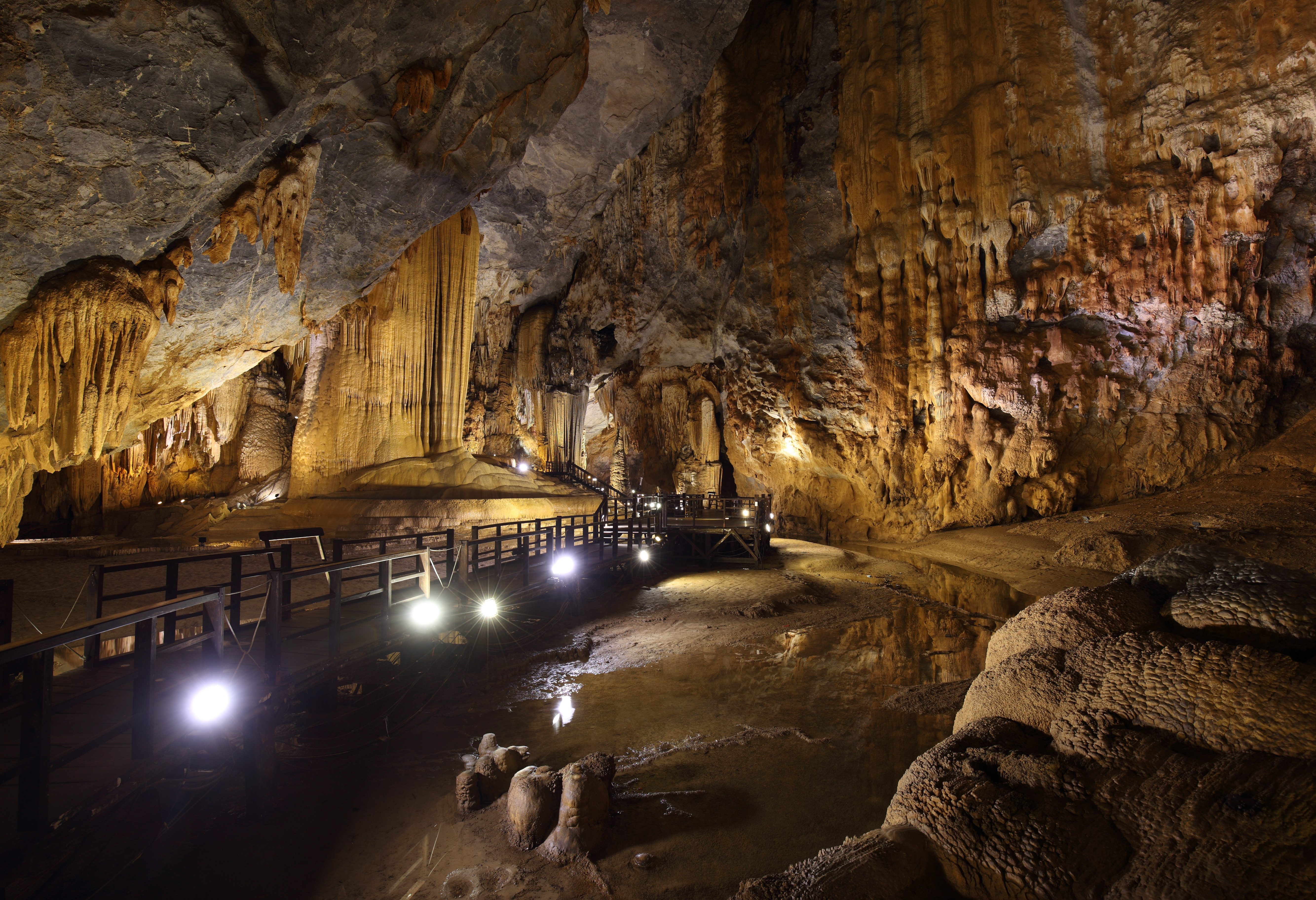 Paradise Cave in het Phong Nha Ke Bang National Park in Vietnam