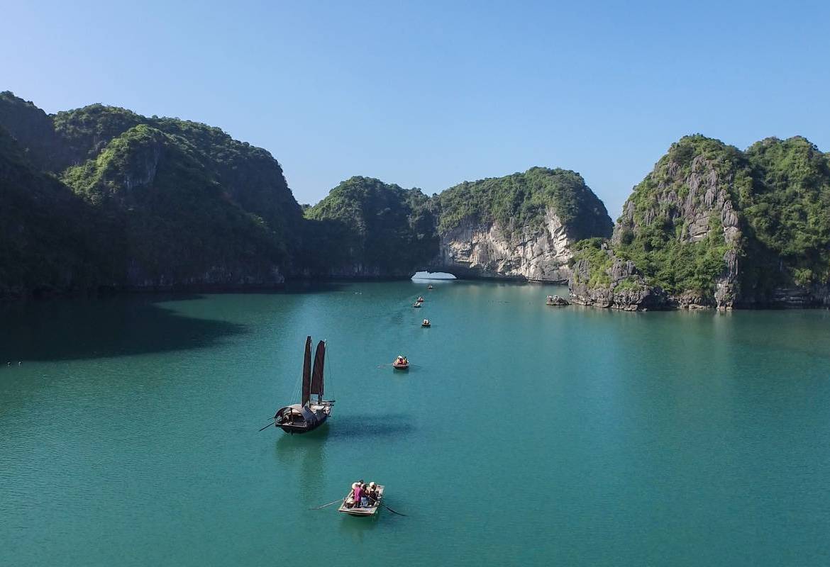 Bai Tu Long Bay in Vietnam