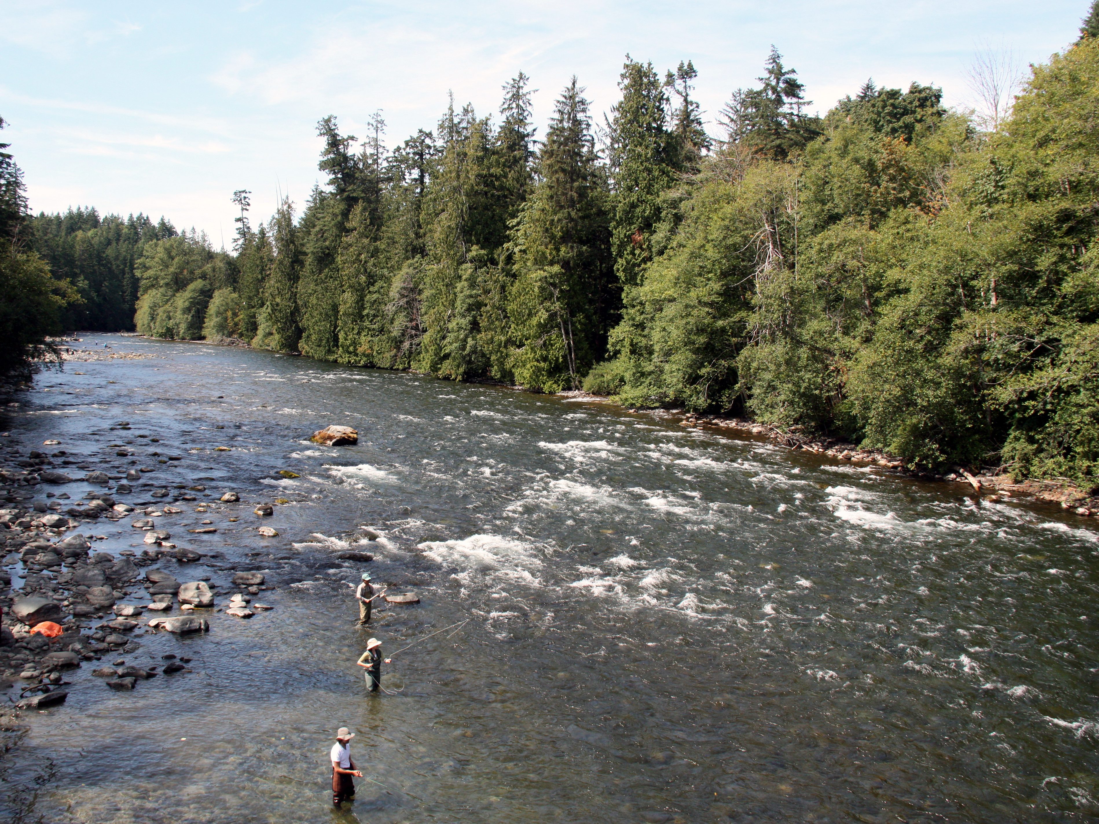 vissen op vancouver island