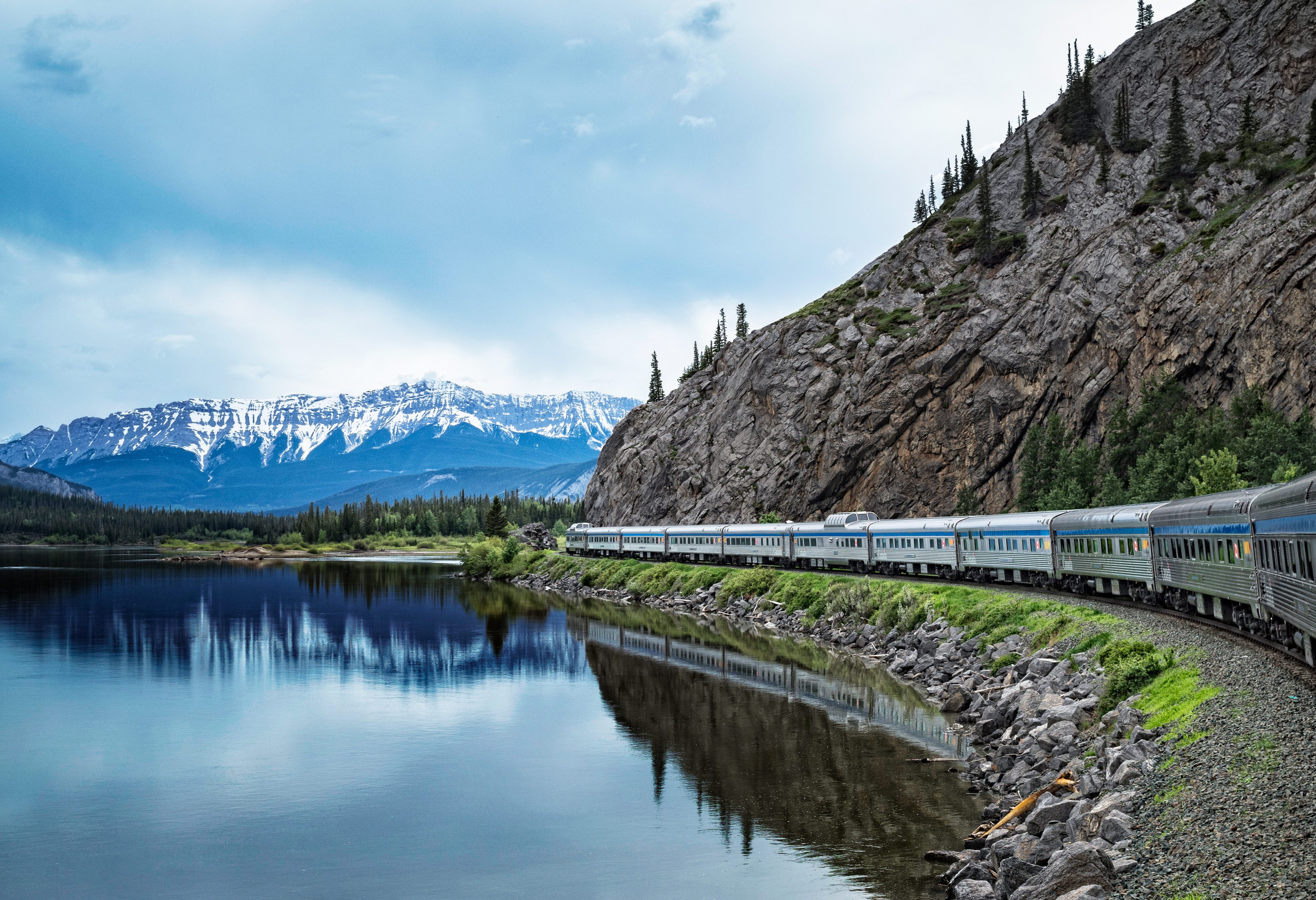 Via Rail treinreis door Oost-Canada