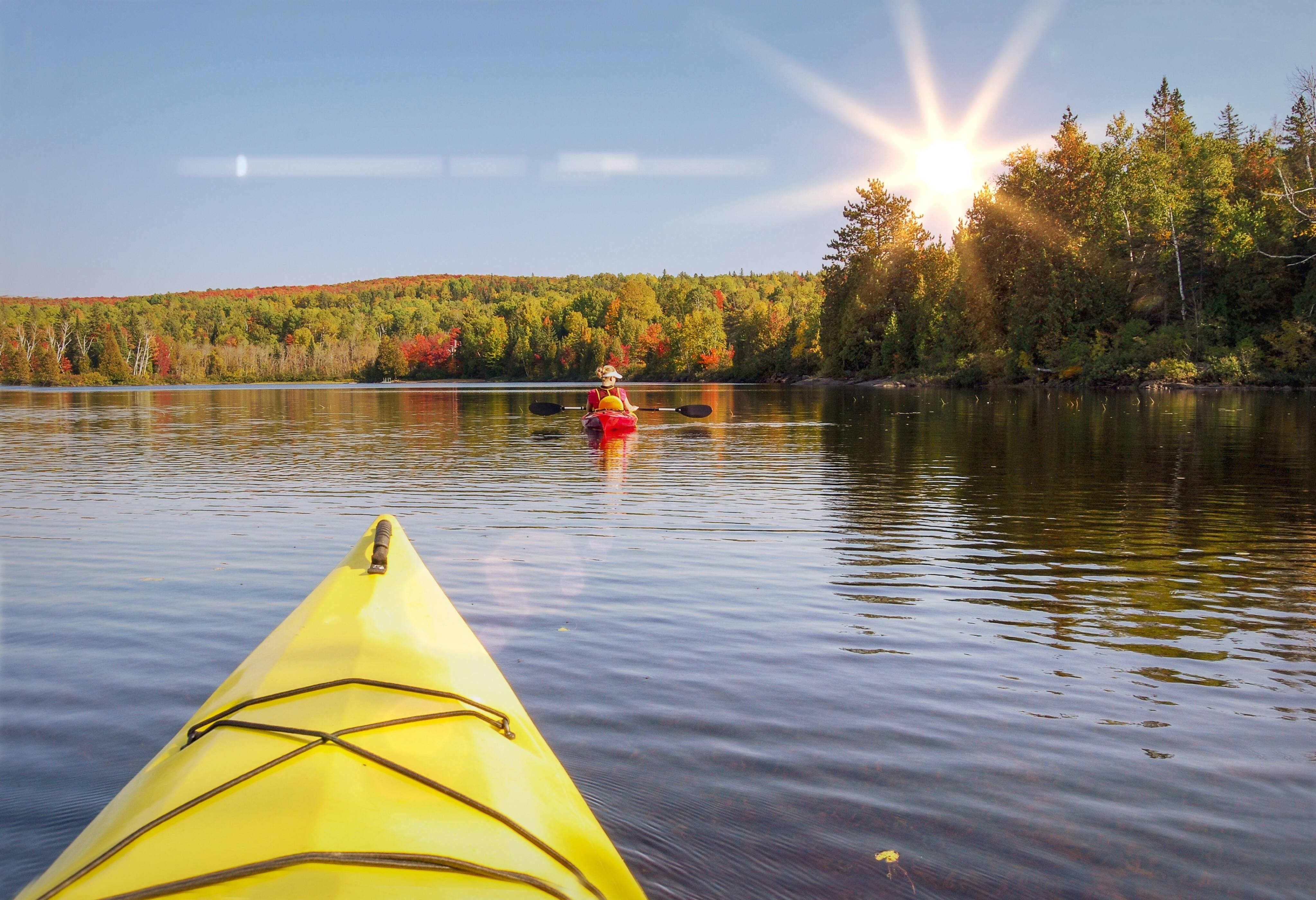 Kanoën in Algonquin Provincial Park Canada