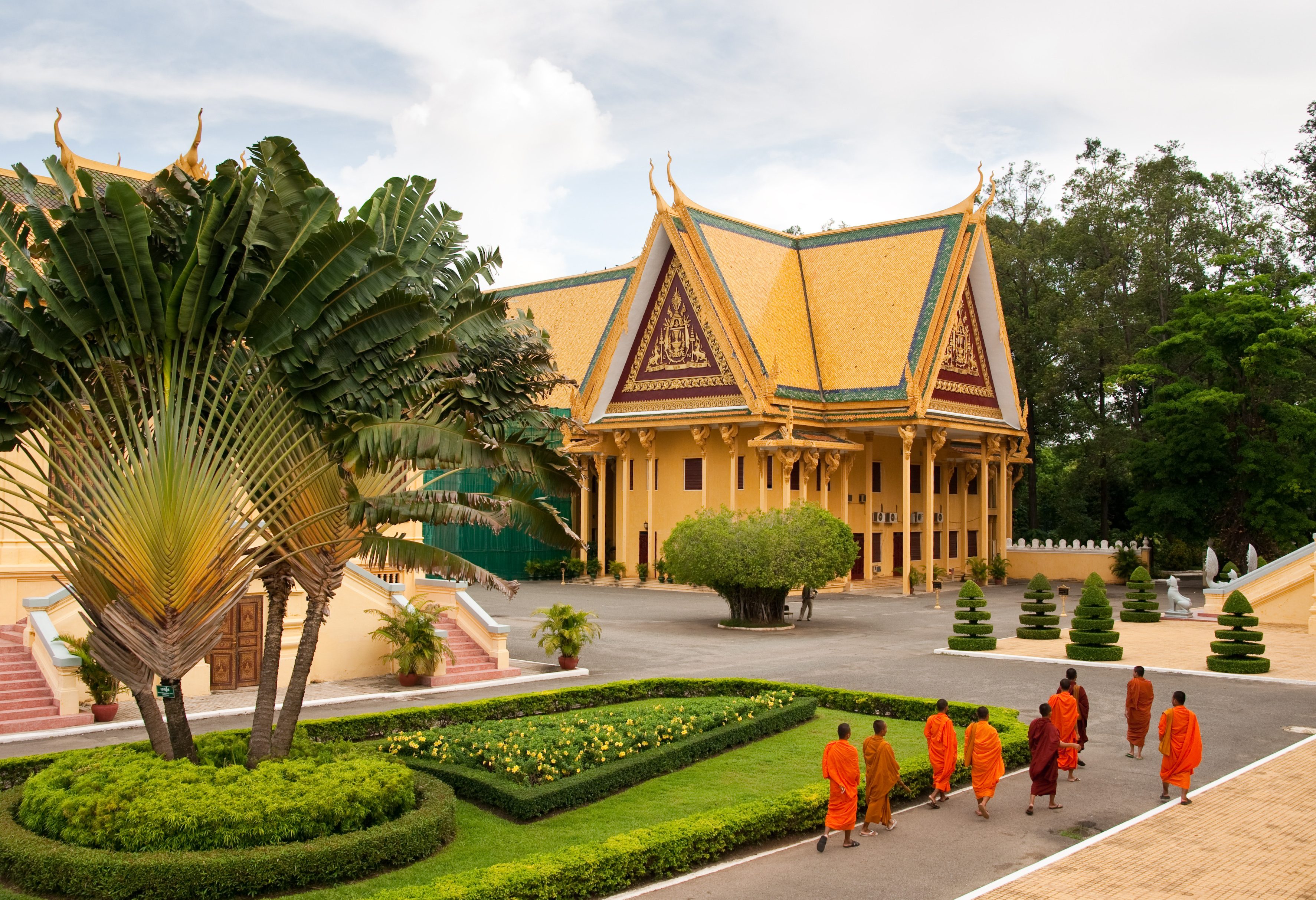 Royal Palace in Phnom Penh in Cambodja