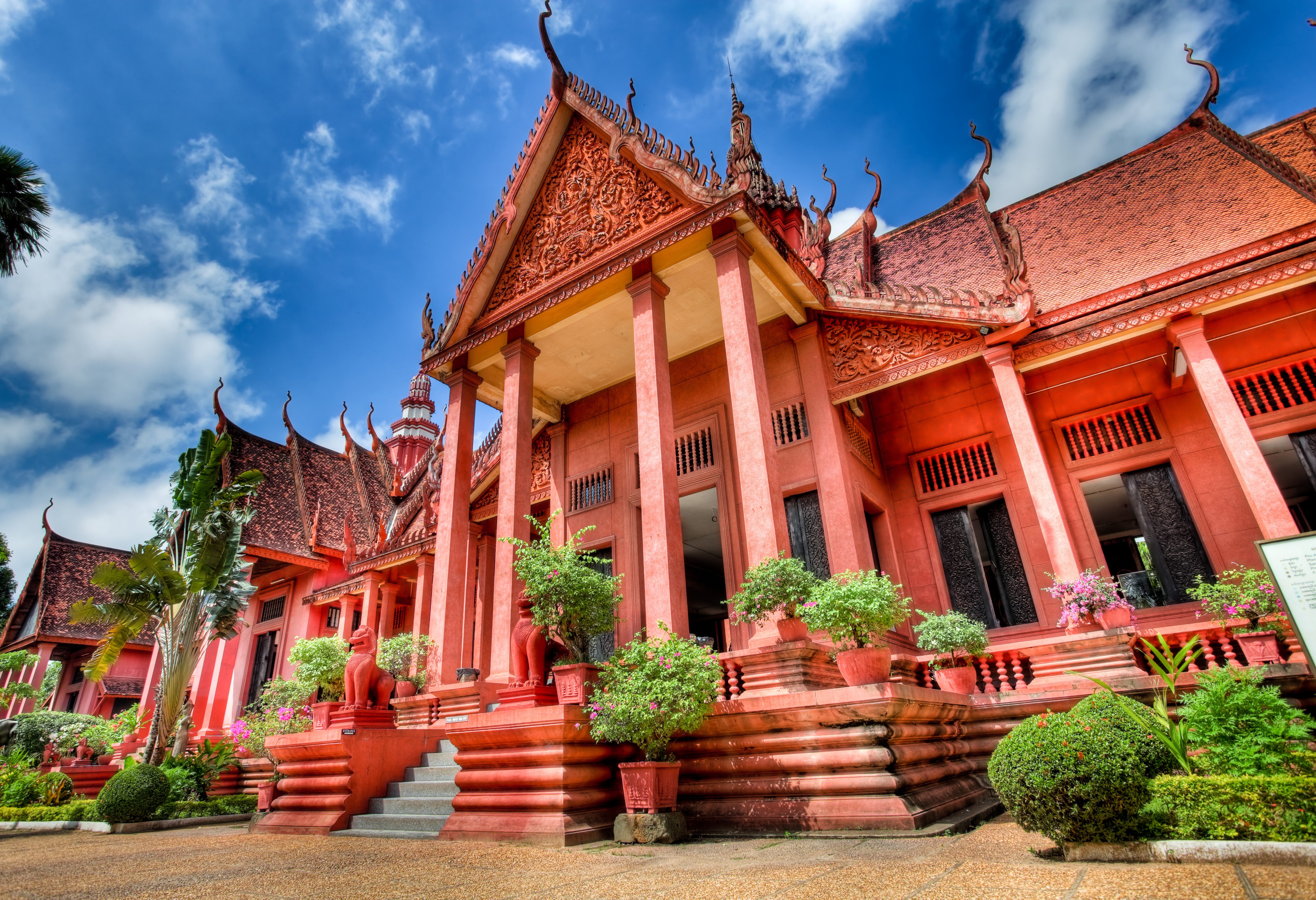 National Museum in Phnom Penh, Cambodja