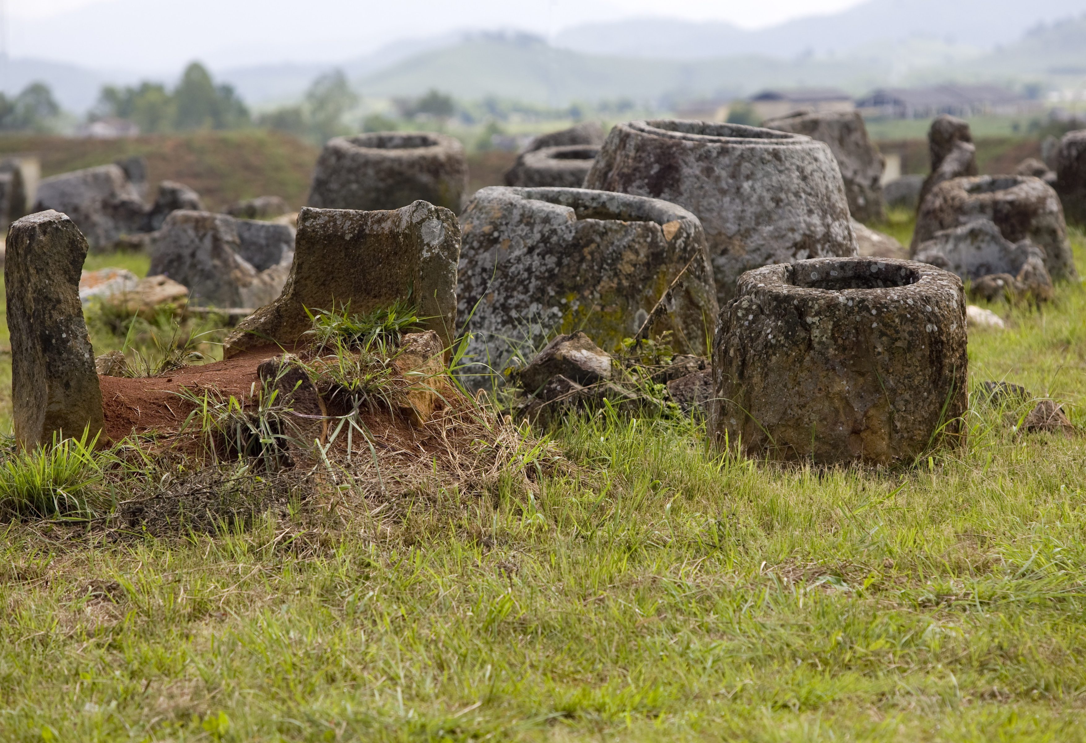 Vlakte der Kruiken in Phonsavan, Laos