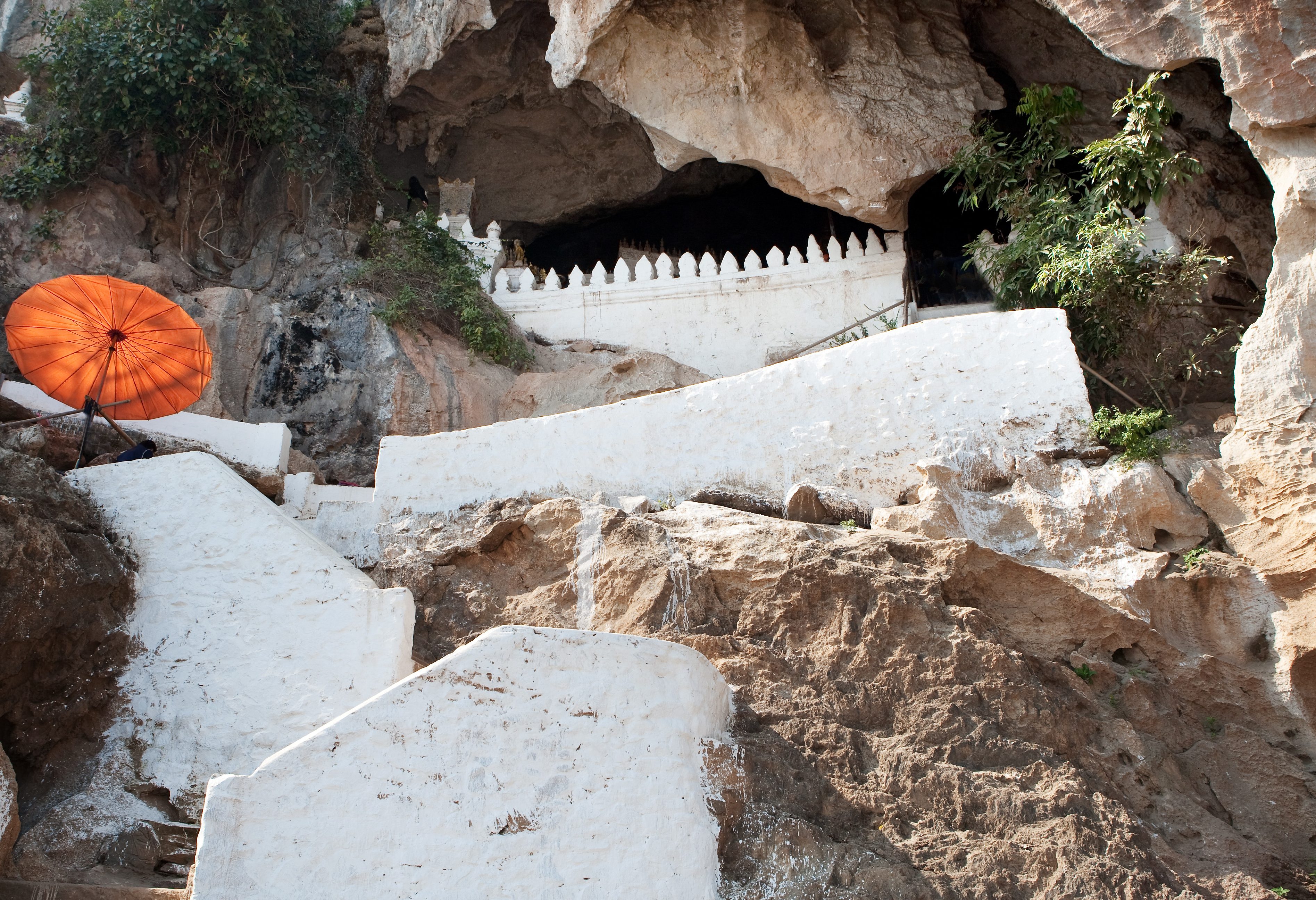 Pak Ou grotten in Luang Prabang, Laos