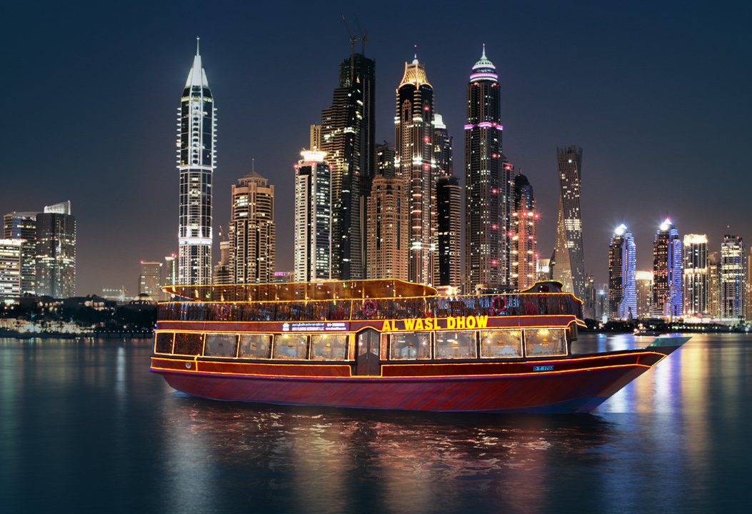 Dhow cruise Dubai Marina Emiraten