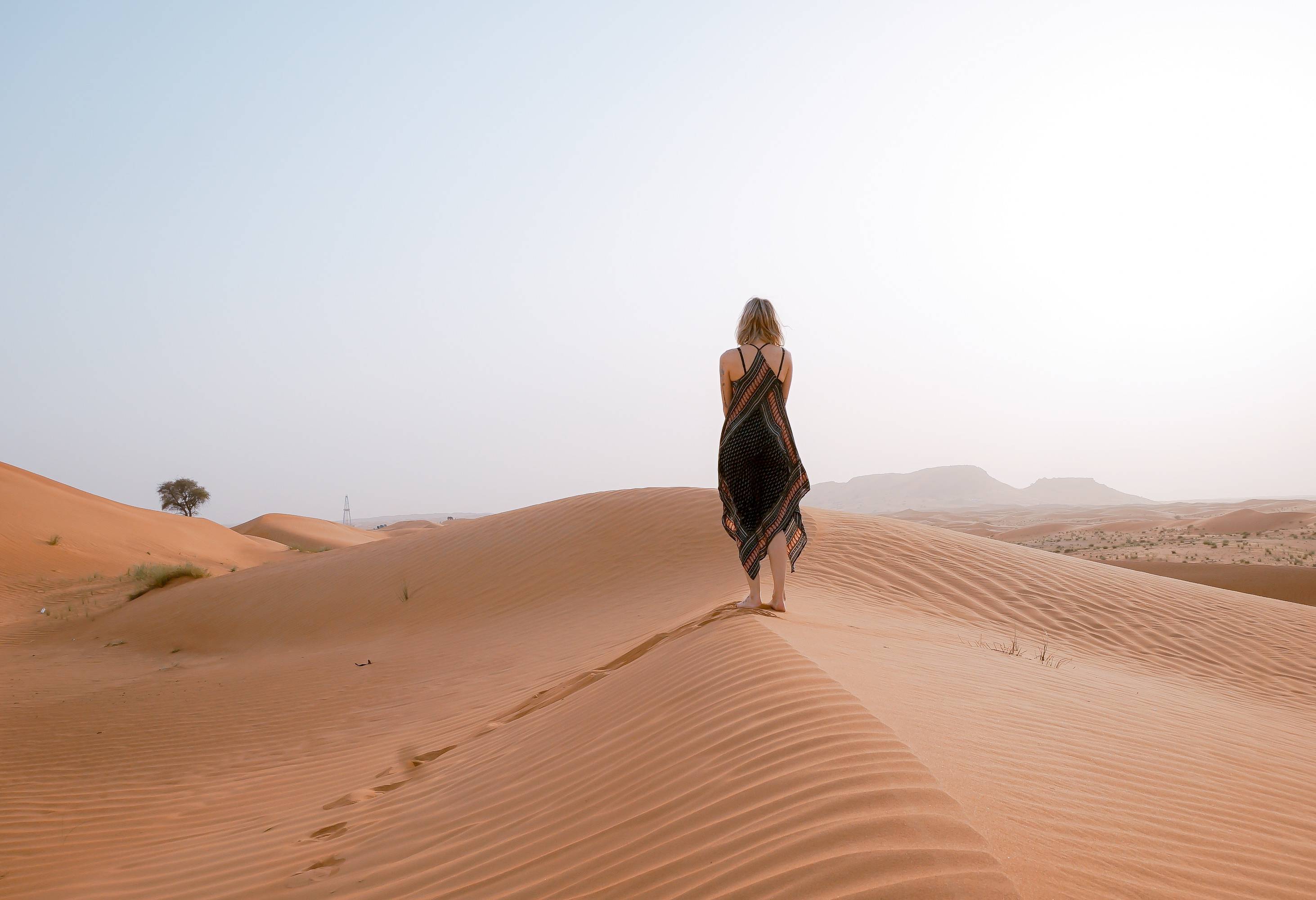 Desert jeep safari Woestijn Dubai Emiraten