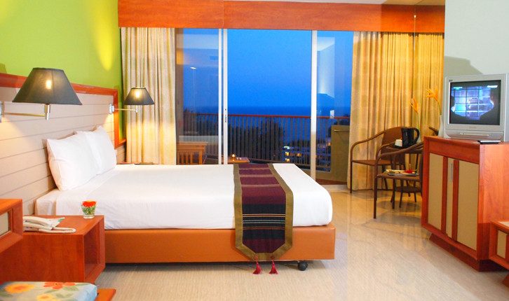 Deluxe kamer in het Long Beach Cha Am Hotel in Thailand