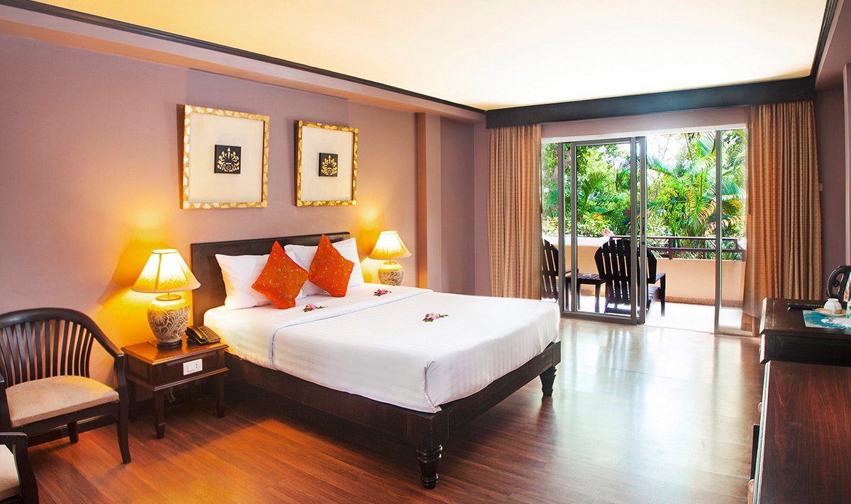 Superiorkamer in het Fairhouse Beach Resort op Koh Samui, Thailand