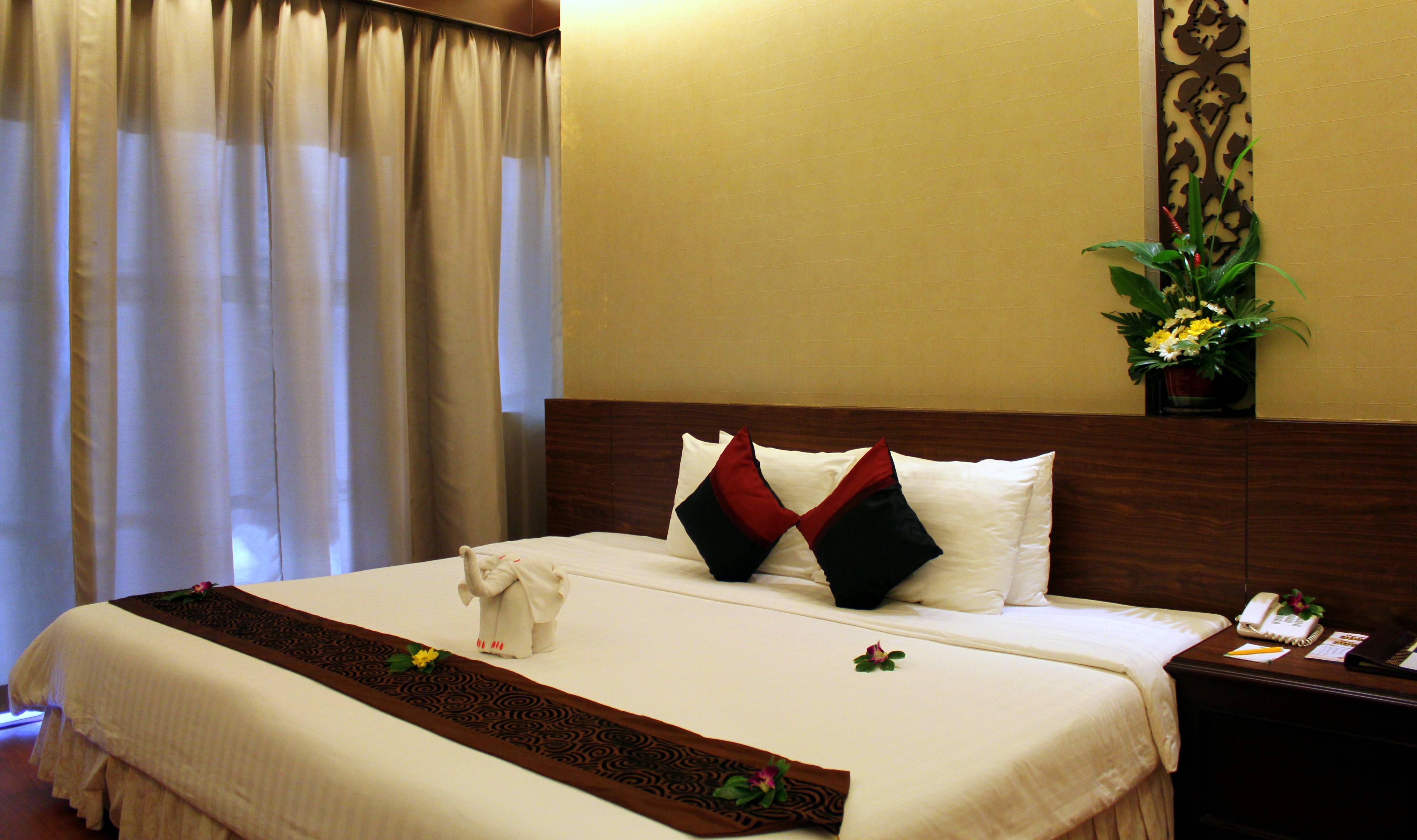 Superior Garden Bungalow in het Koh Chang Paradise Resort in Thailand