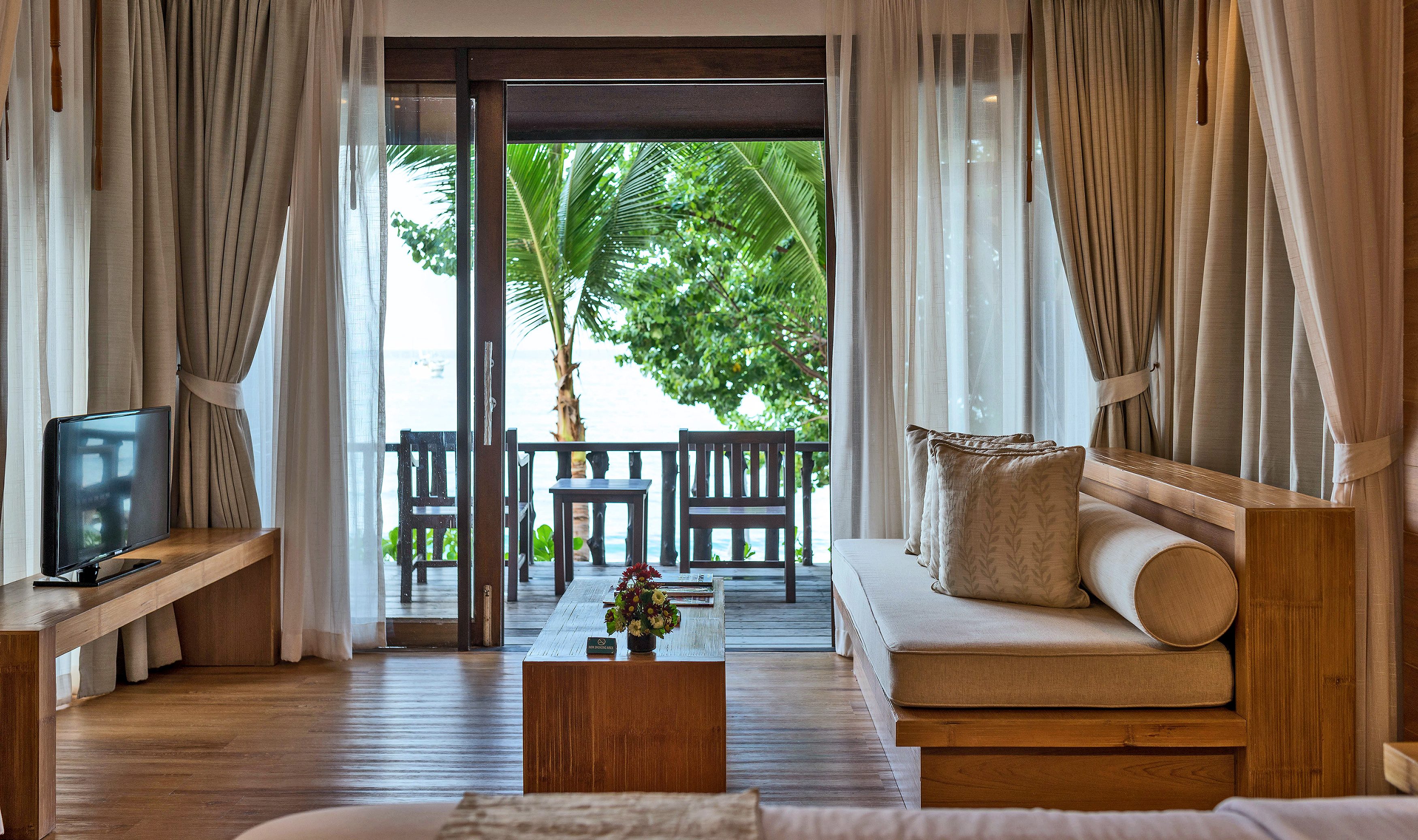 Beachfront Cottage in het Ao Prao Resort op Koh Samet in Thailand