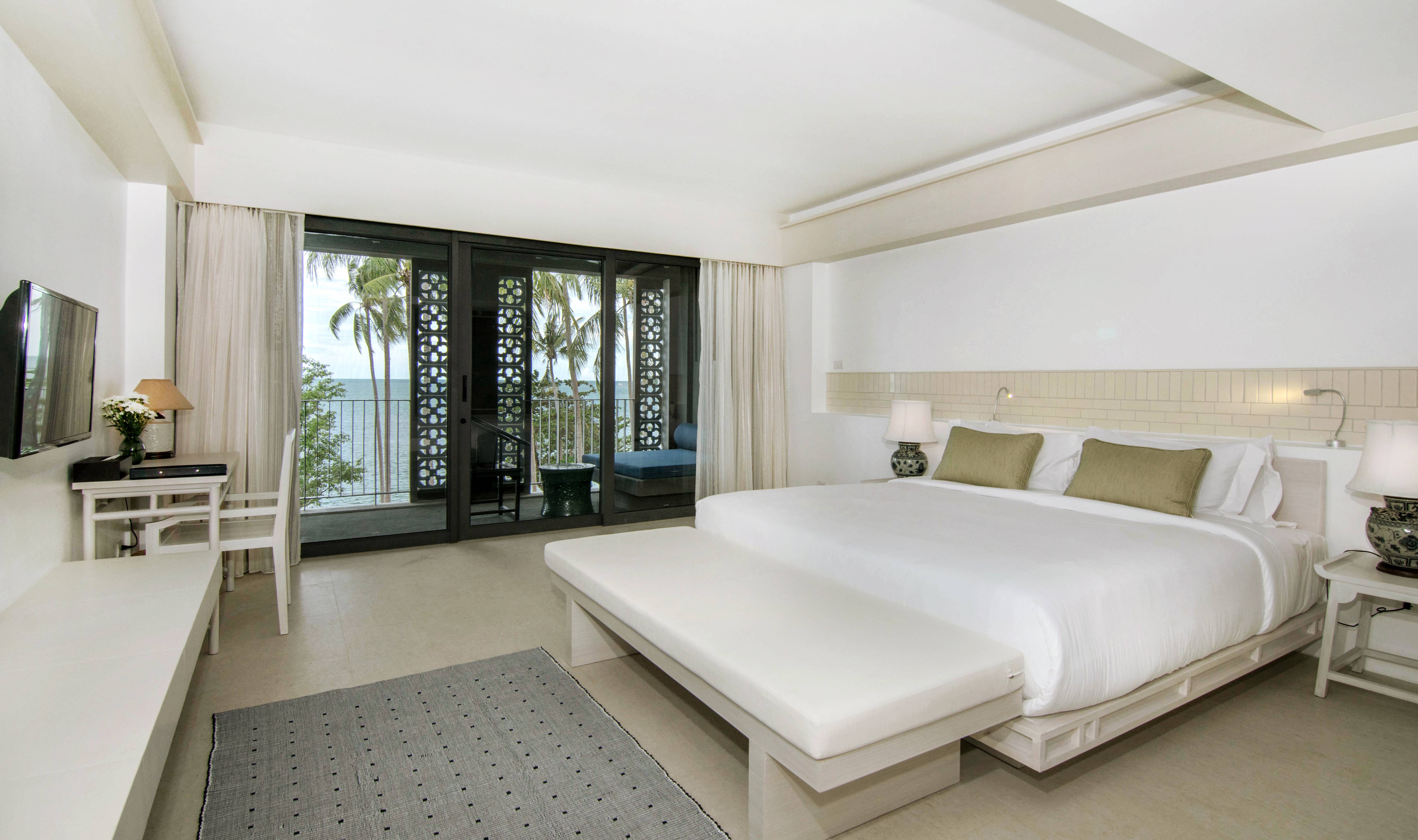 Deluxe Beachfront kamer in het AWA Resort op Koh Chang in Thailand