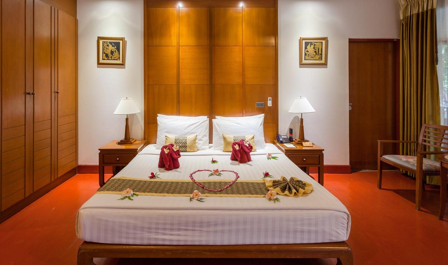 Deluxe Bungalow in het Phi Phi Erawan Palms Resort op Koh Phi Phi in Thailand