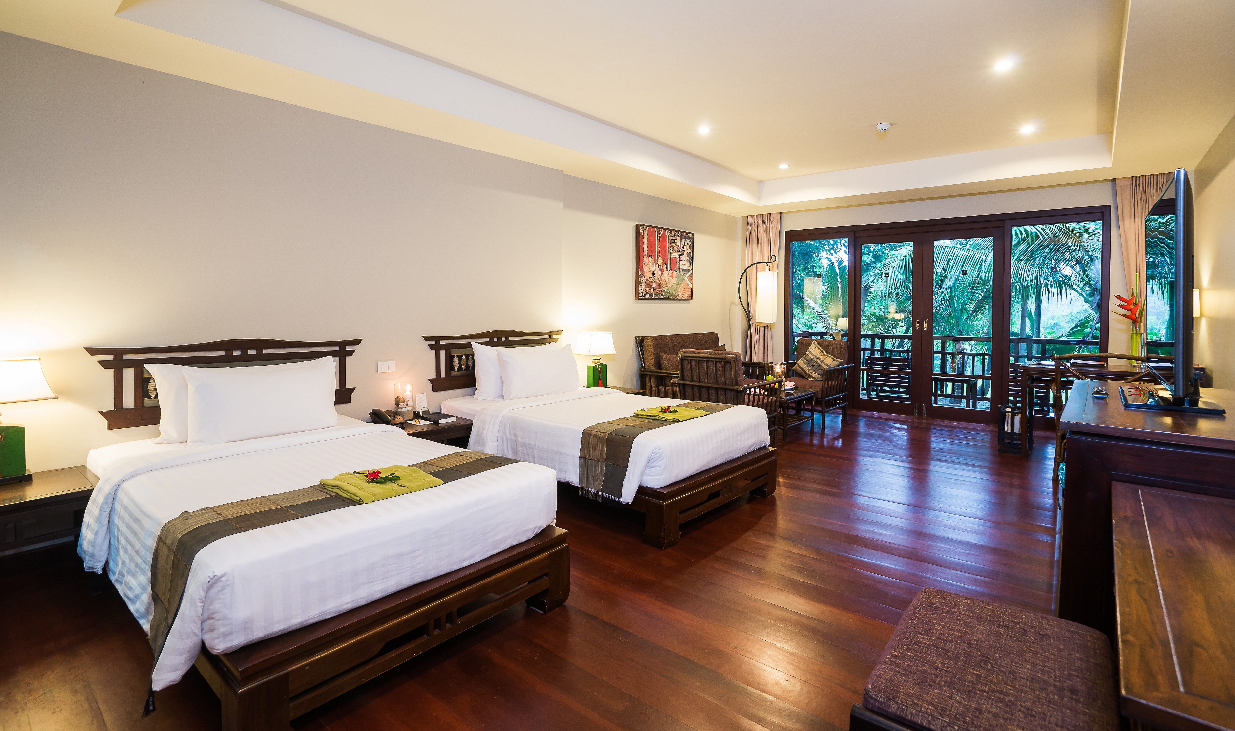 Siam Chalet in het Khaolak Laguna in Khao Lak in Thailand