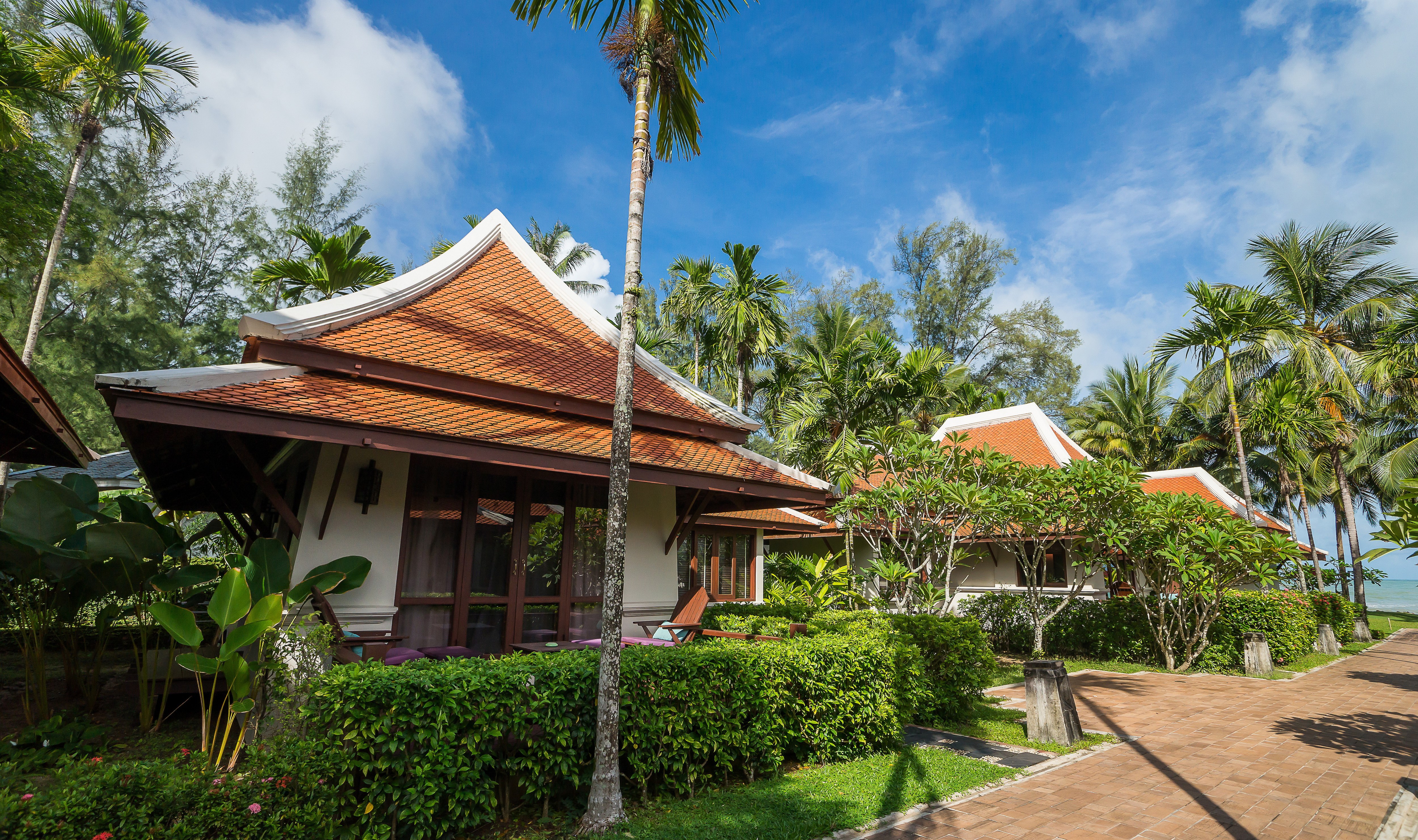 Oriental Villa buitenkant in het Khaolak Laguna in Khao Lak in Thailand