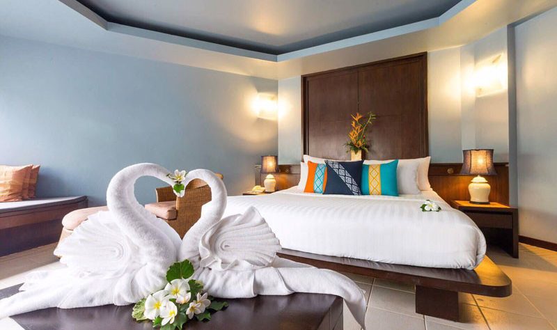 Superior Cottage in het Peace Laguna in Krabi in Thailand